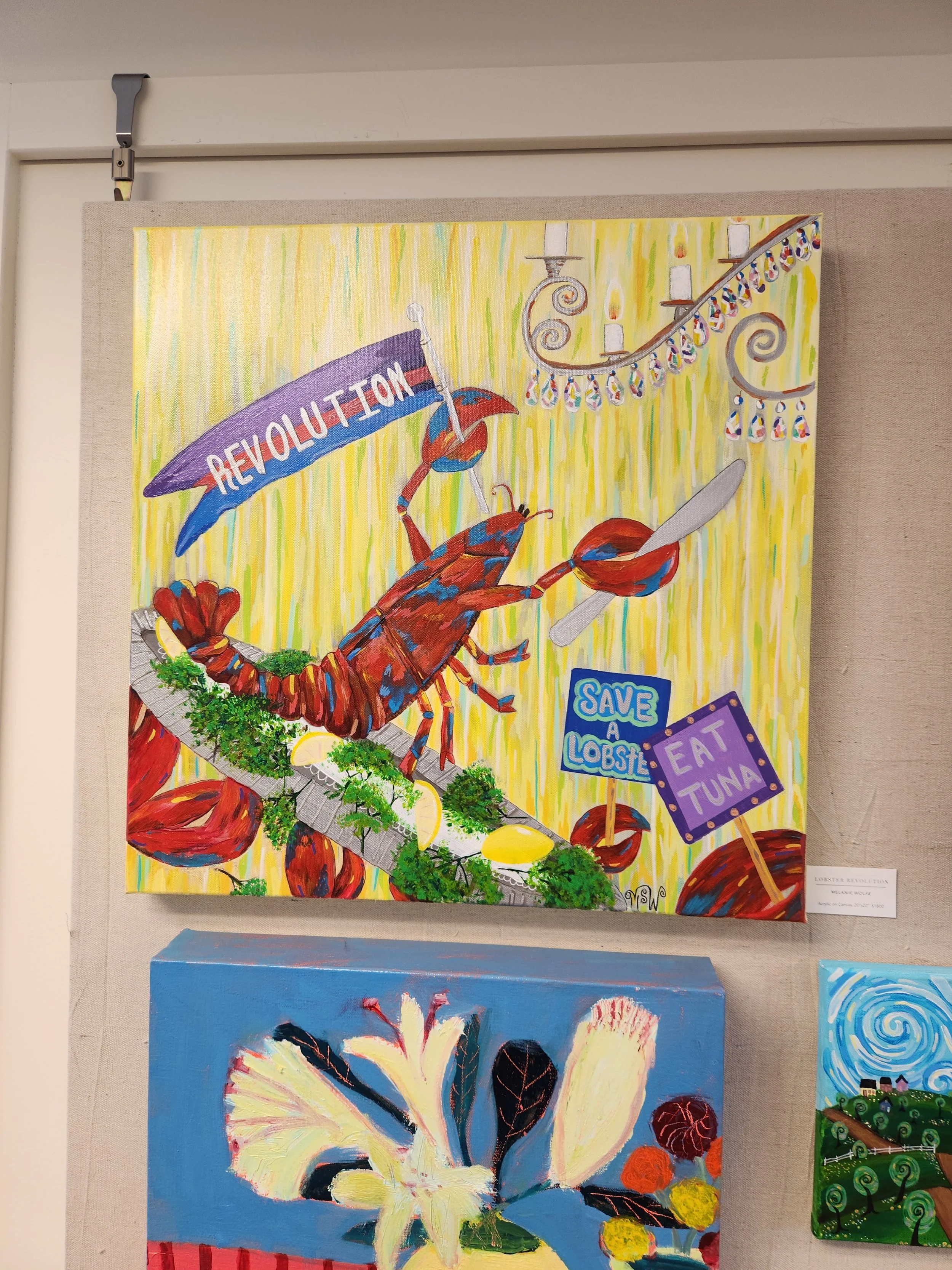 Melanie Wolfe - Lobster Revolution - $1800