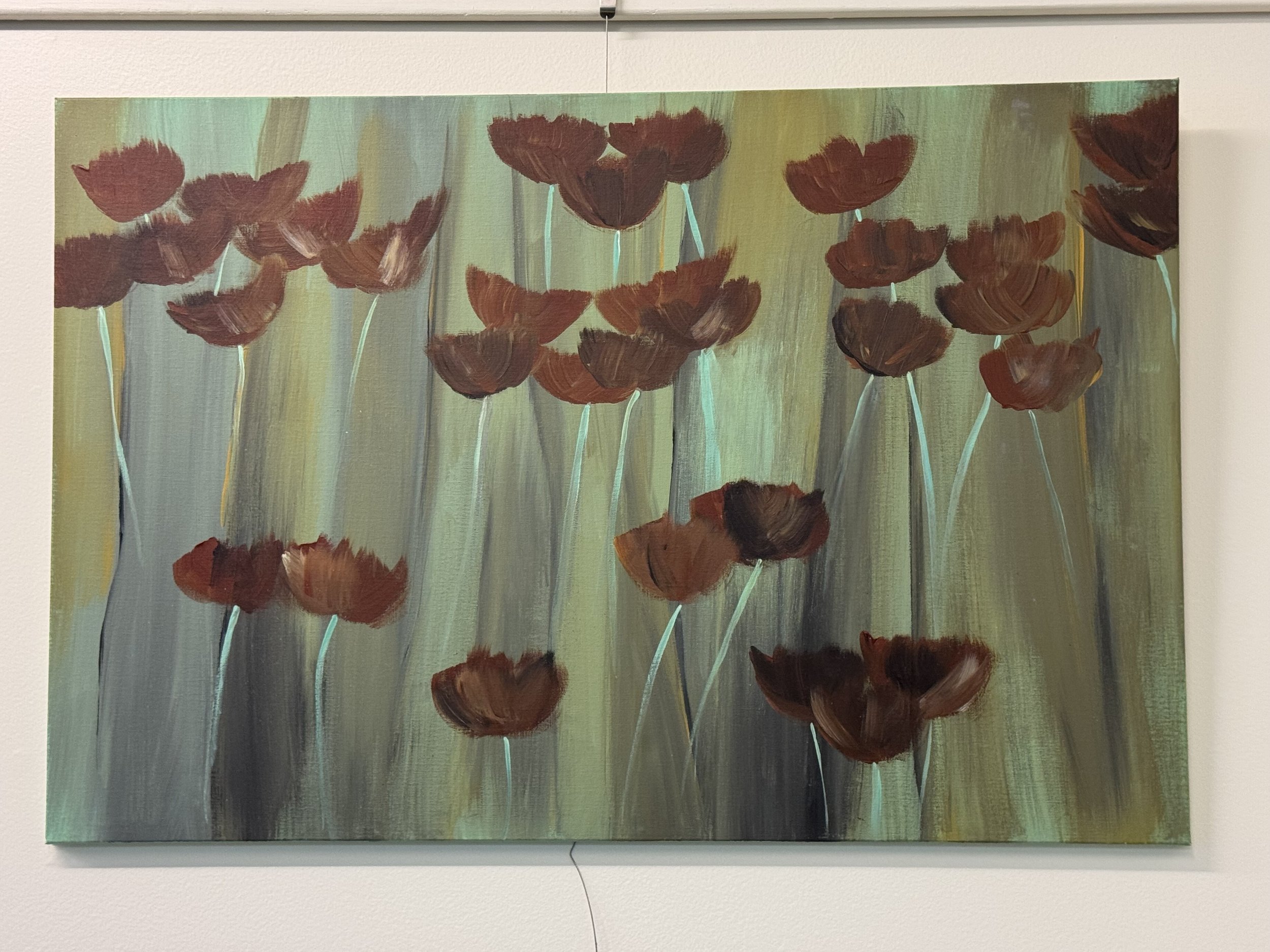 Justin Franklin - Poppies - $350