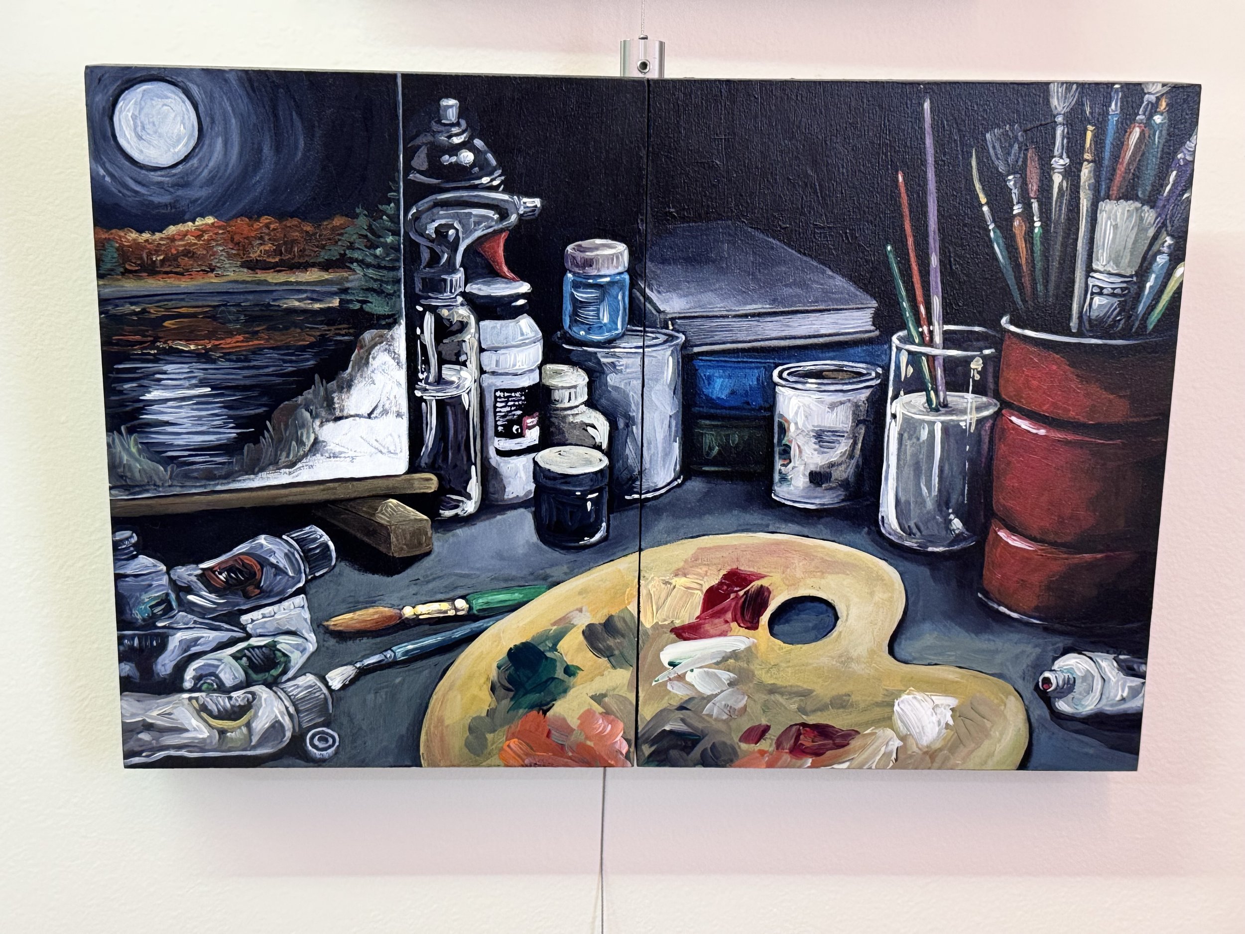 Leslie Bevis - In Progress - $350