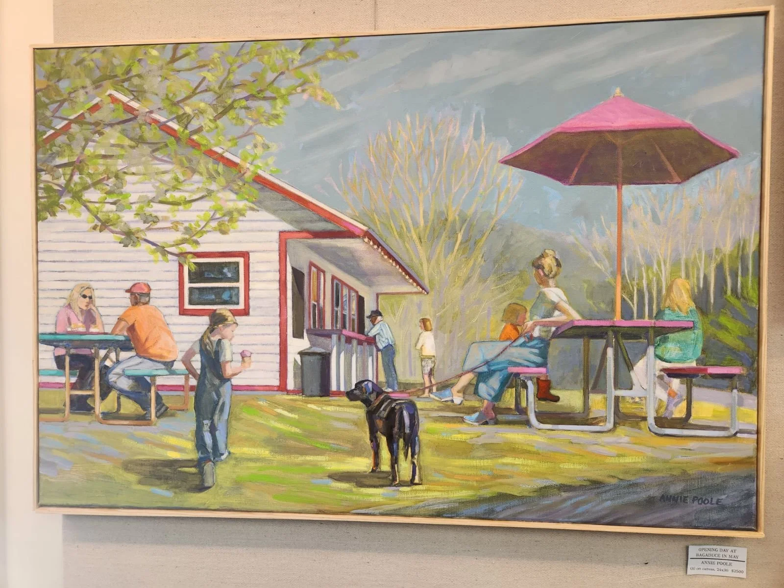 Annie Poole - Opening Day at Bagaduce in May - $2500