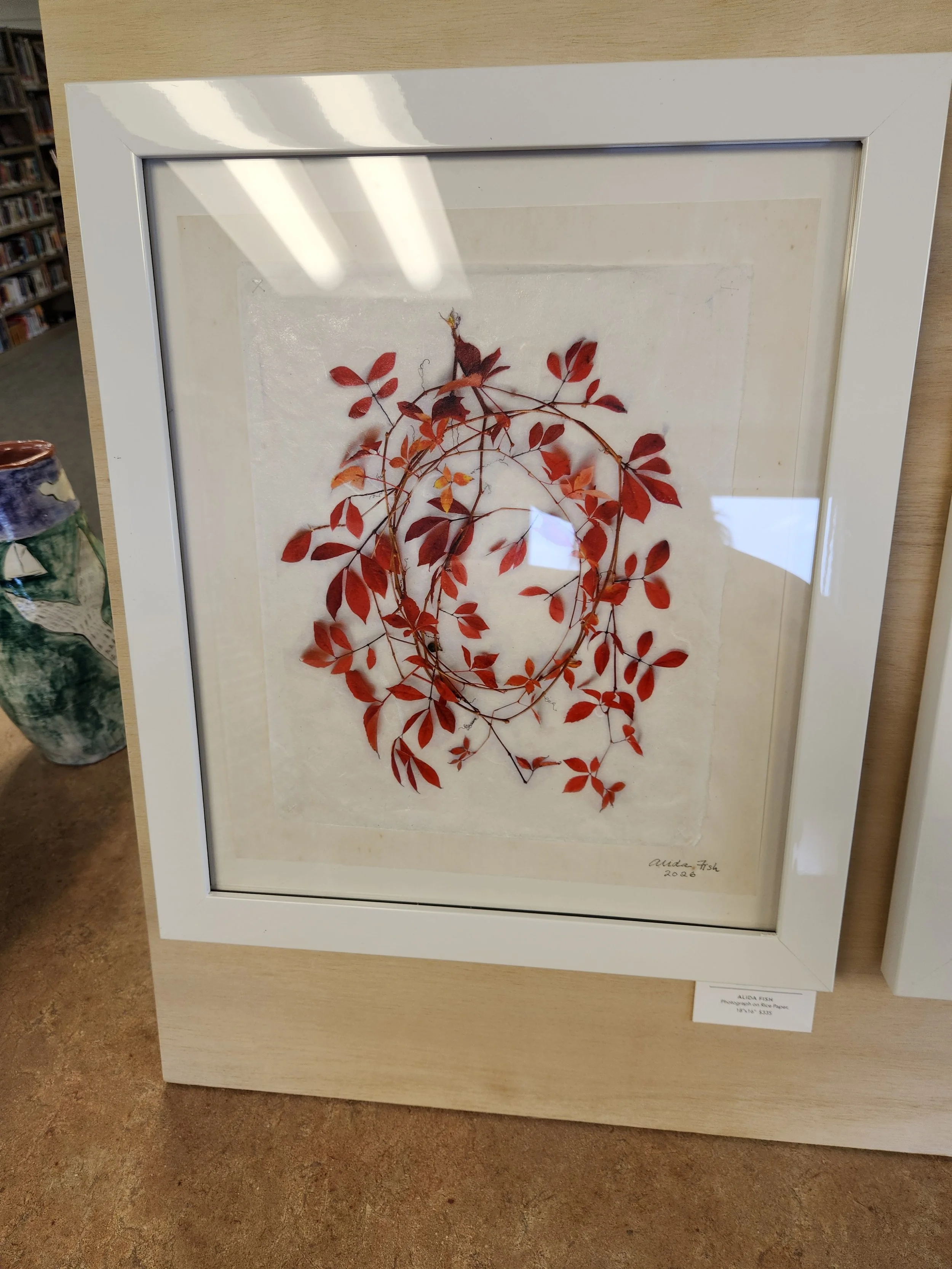 Alida Fish - Red Vine - $335 