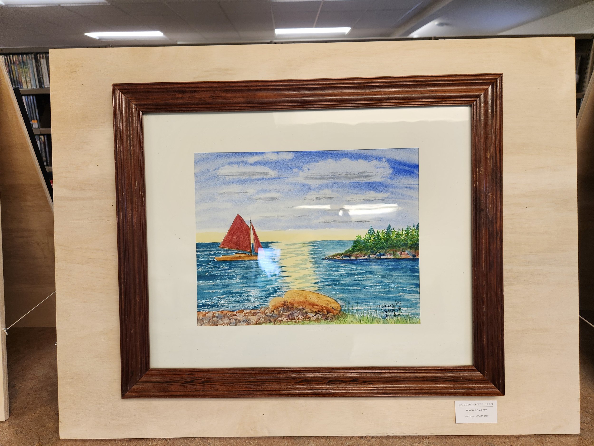 Terence Callery - Nobody at the Helm - $100