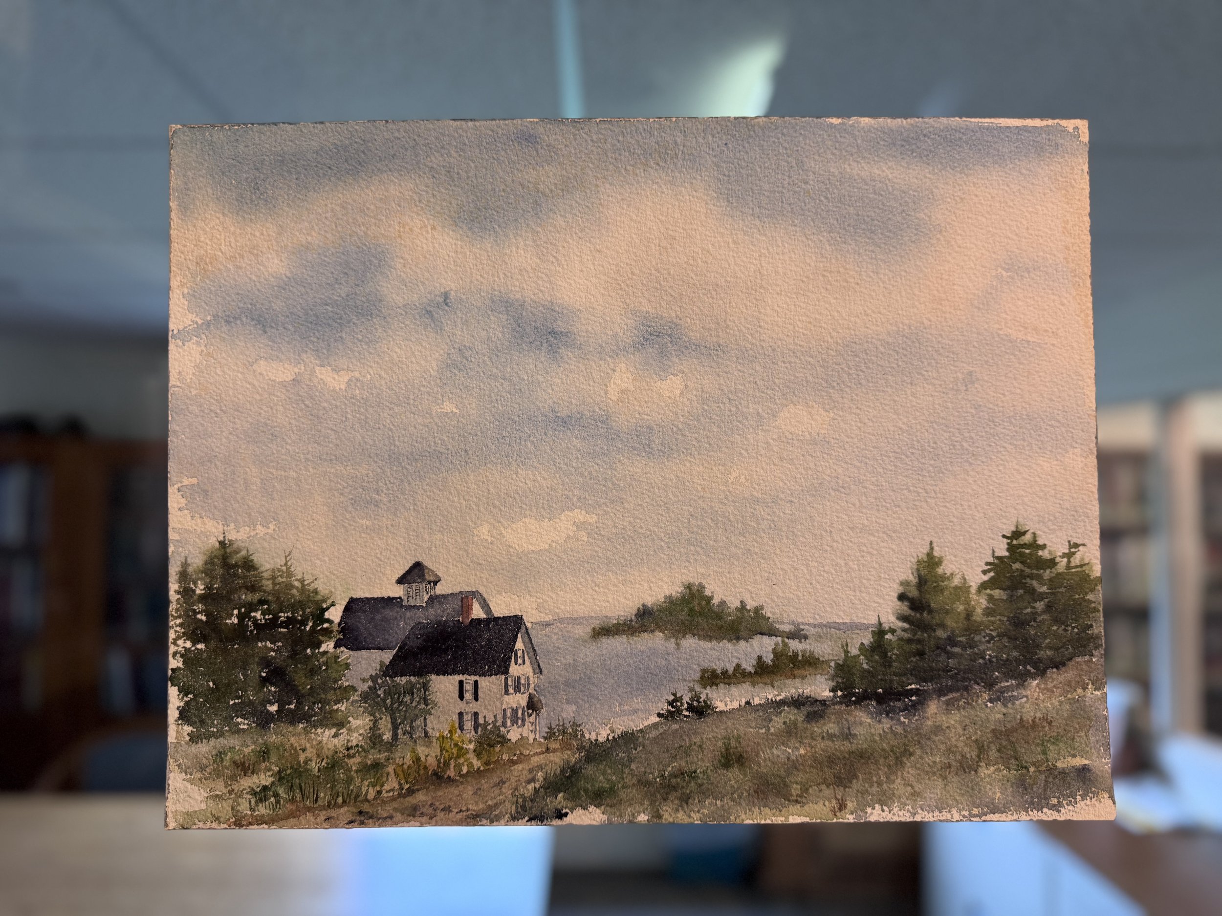 Evelyn Hildreth- Along the Coast - $150