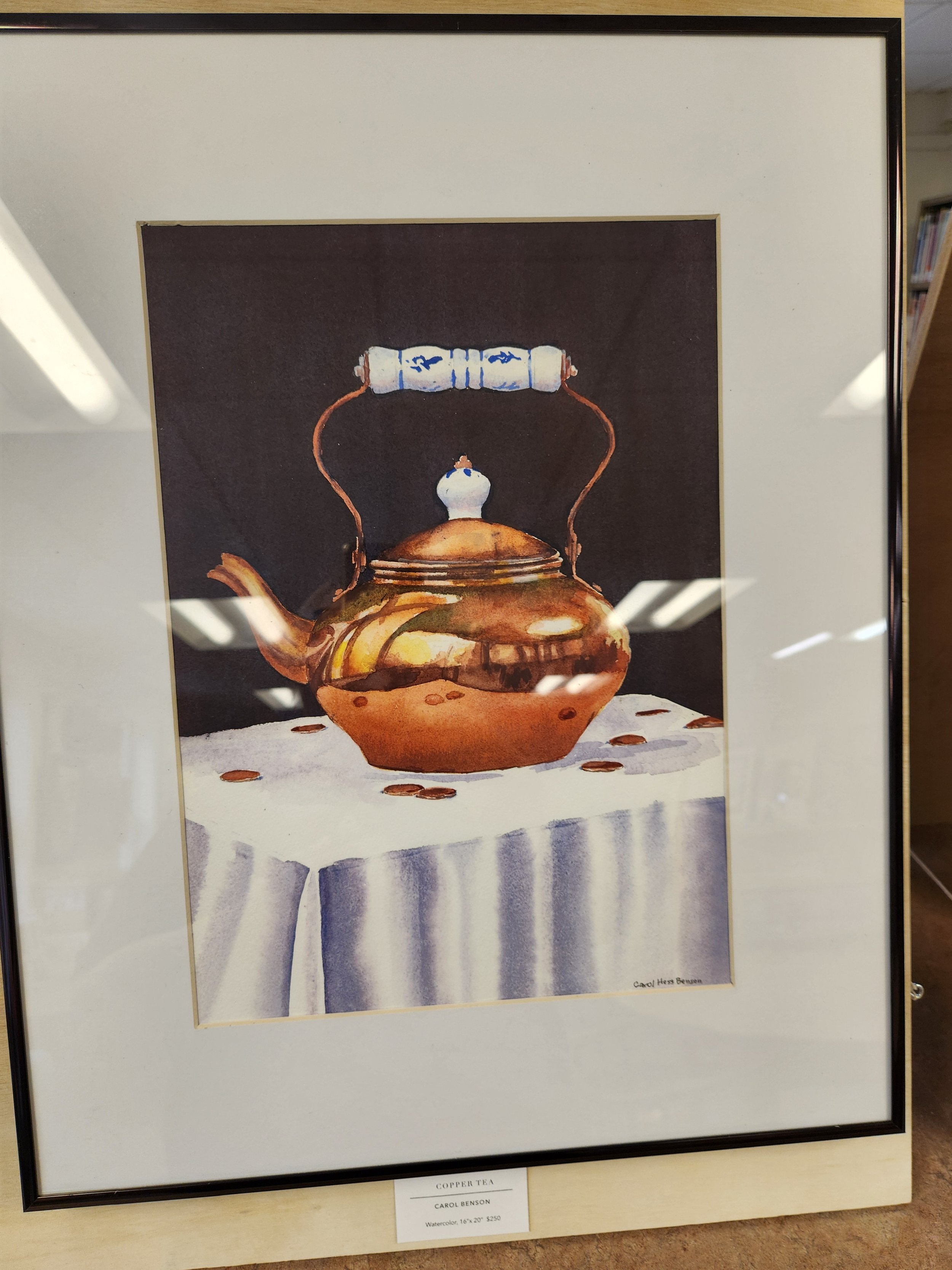 Carol Benson - Copper Tea - SOLD