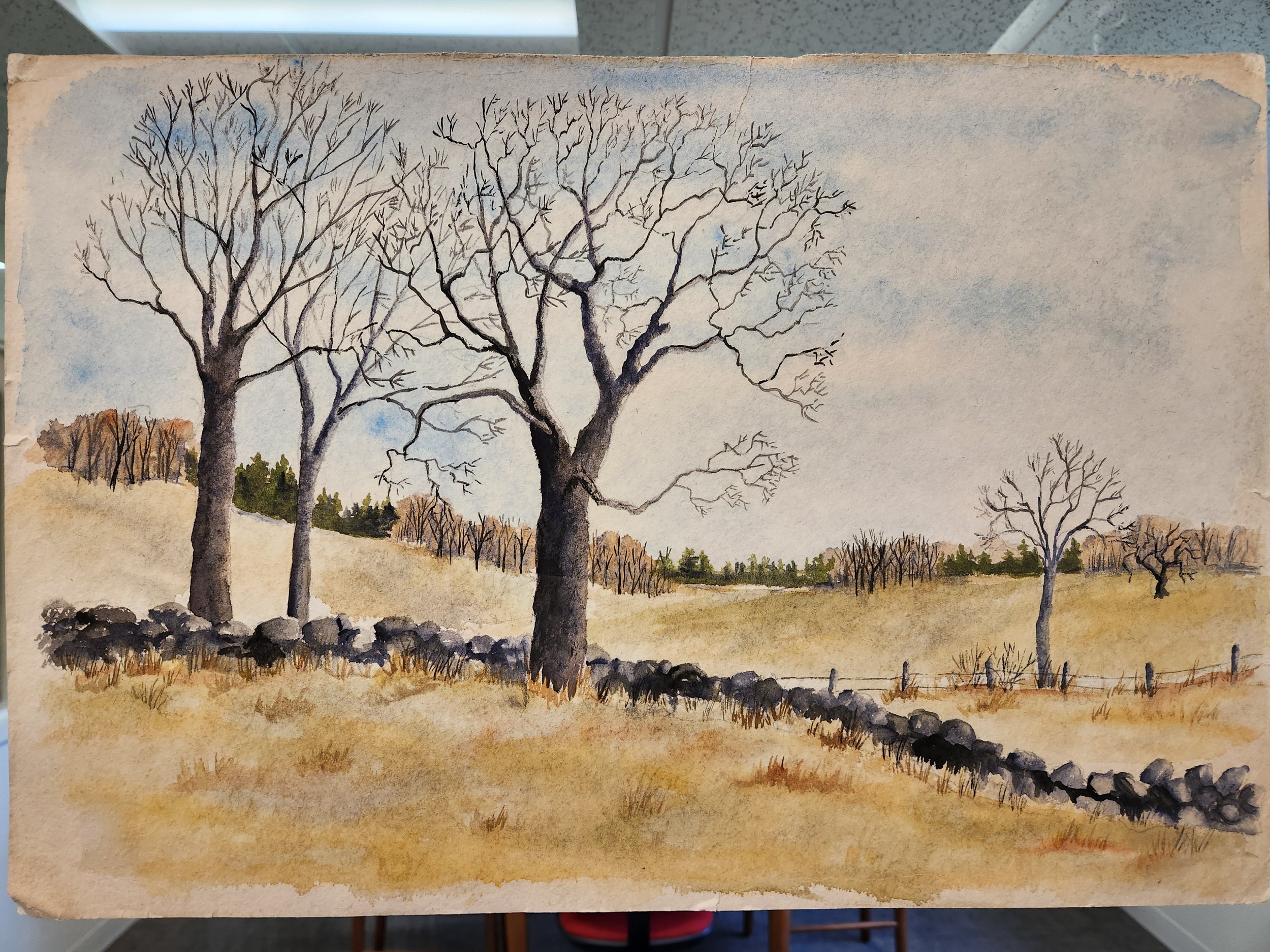 Evelyn Hildreth - The Field - $100