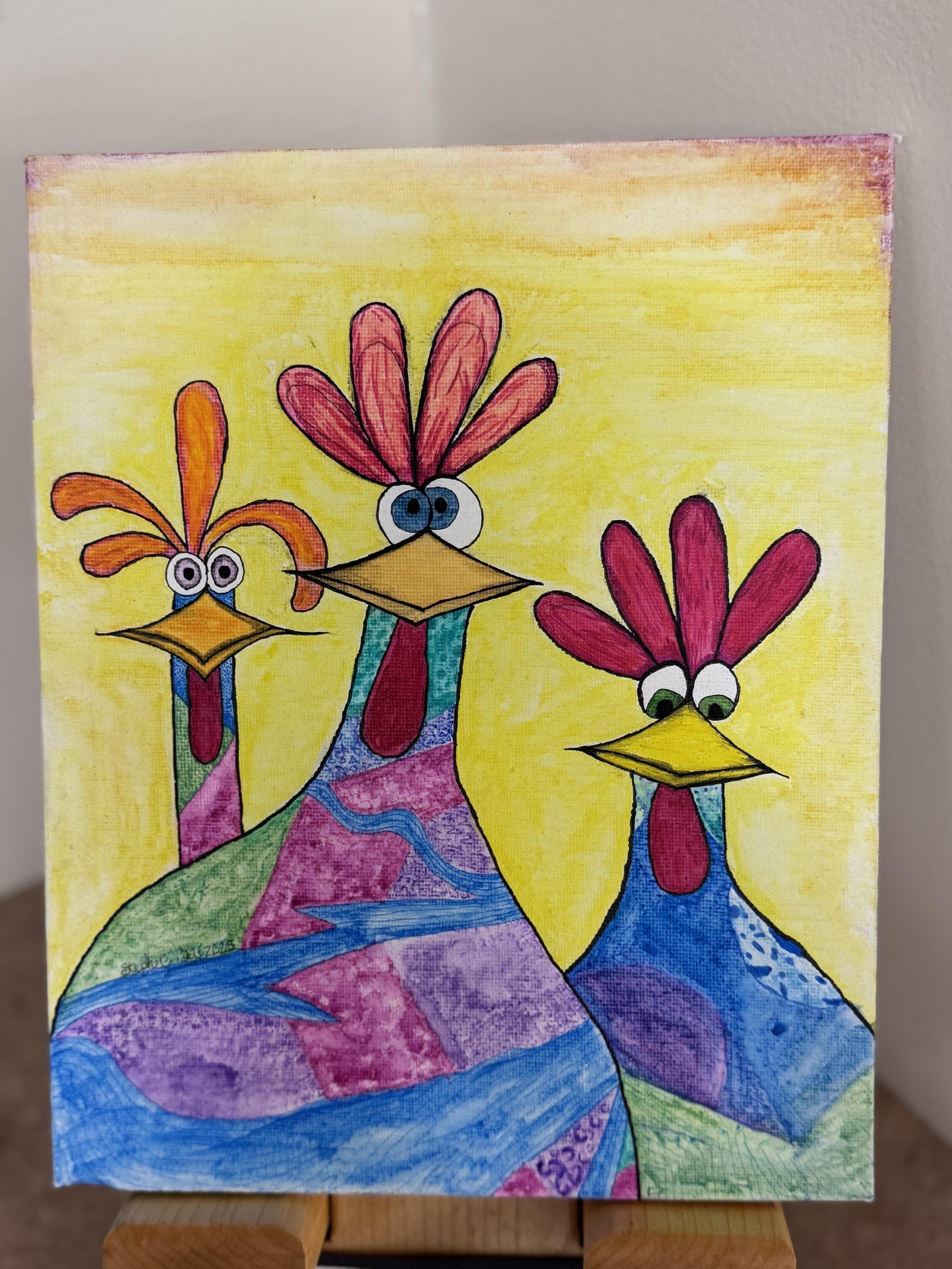 Stephanie Carter - Chicken Fun - $100