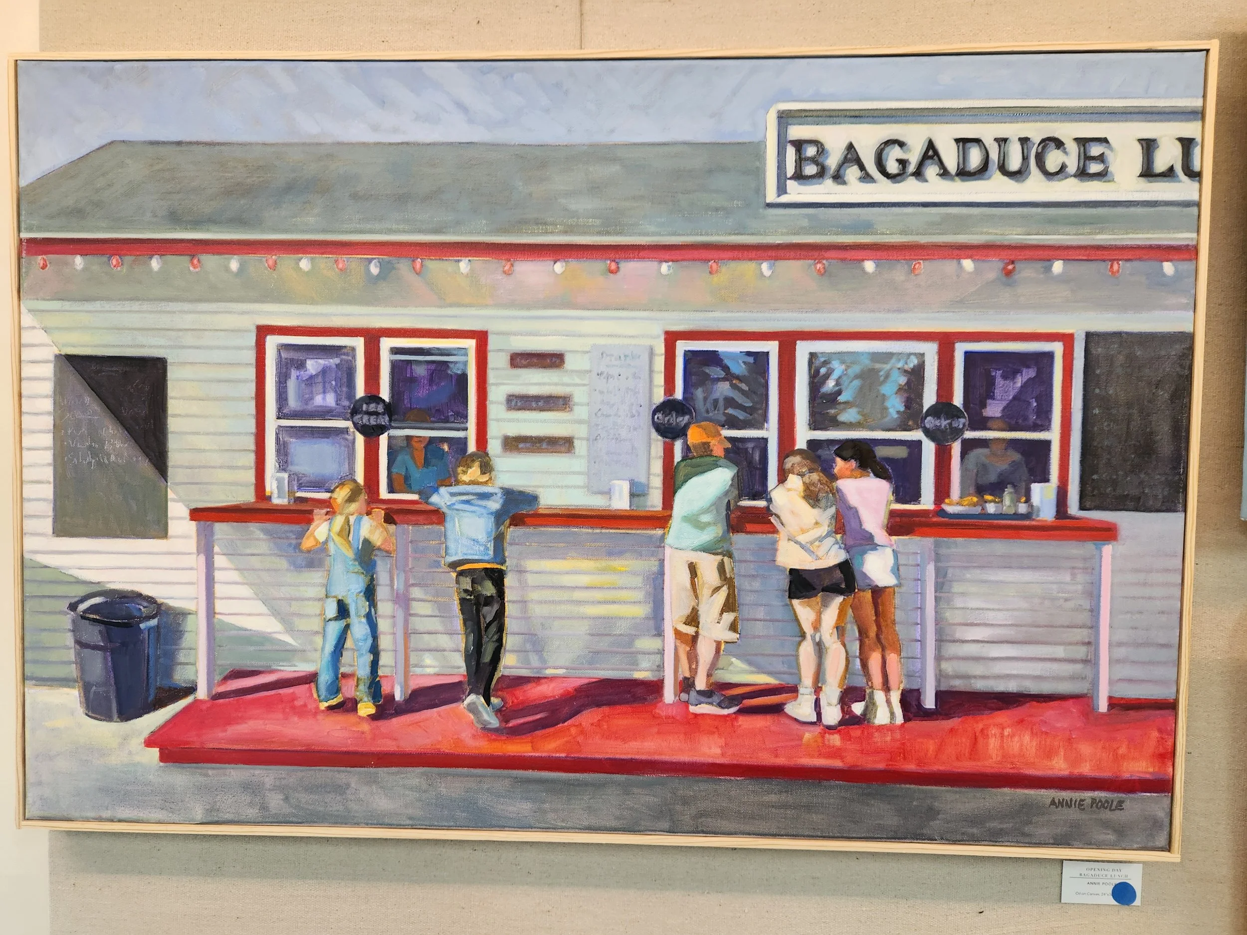 Annie Poole - Opening Day Bagaduce Lunch - SOLD
