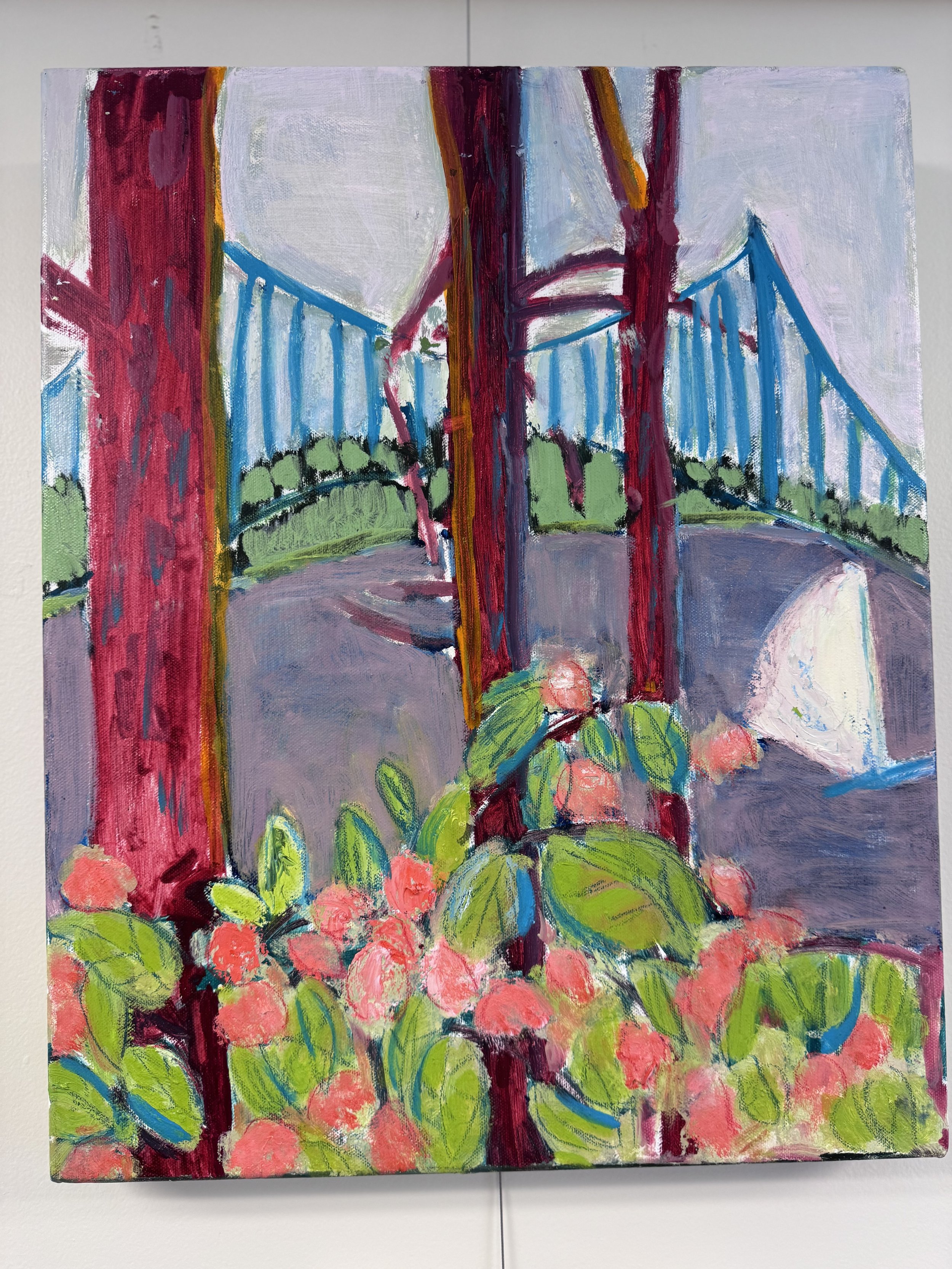 Jill Finsen - View to the Bridge - $800