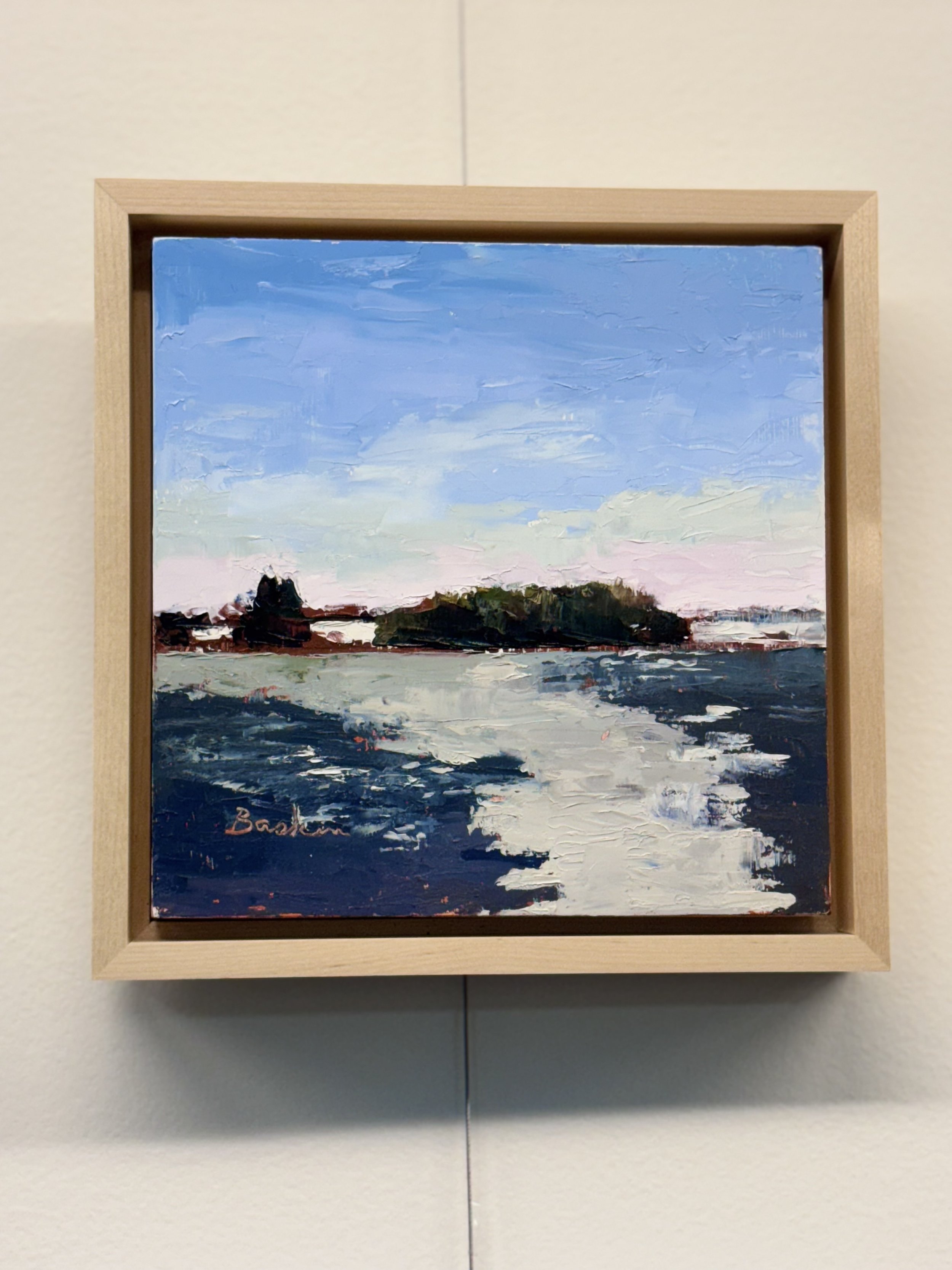 Sarah Baskin - Blustery Day on the Reach - $350