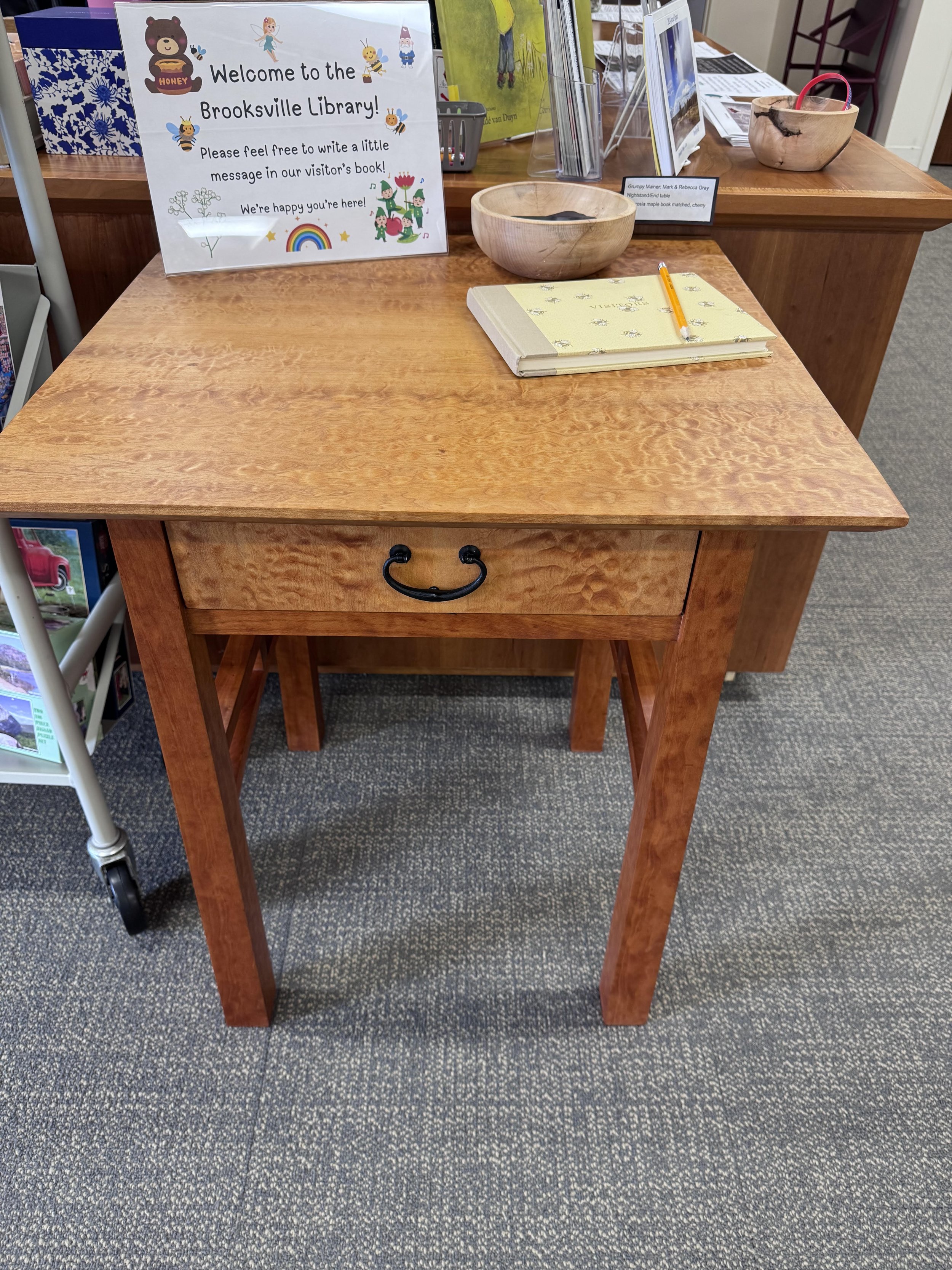 Grumpy Mainer: Mark & Rebecca Gray - End table - Not For Sale