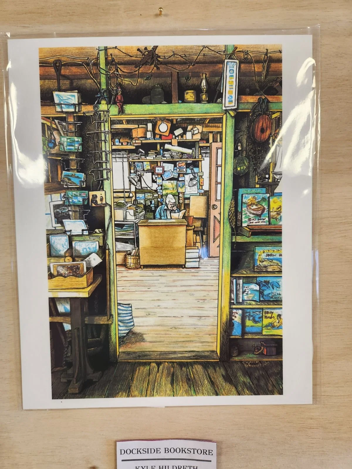 Kyle Hildreth - Dockside Bookstore - $90