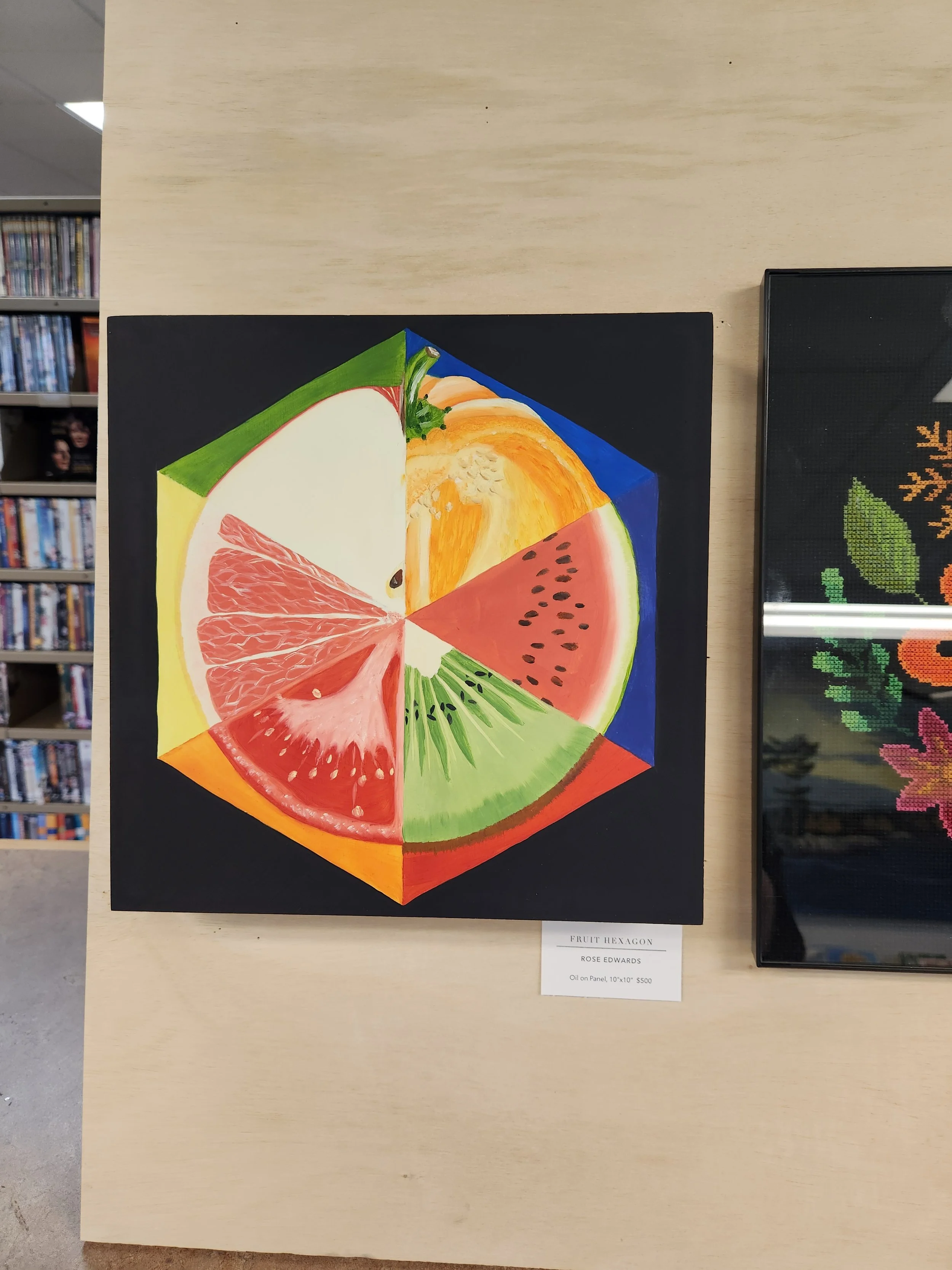 Rose Edwards - Fruit Hexagon - $500