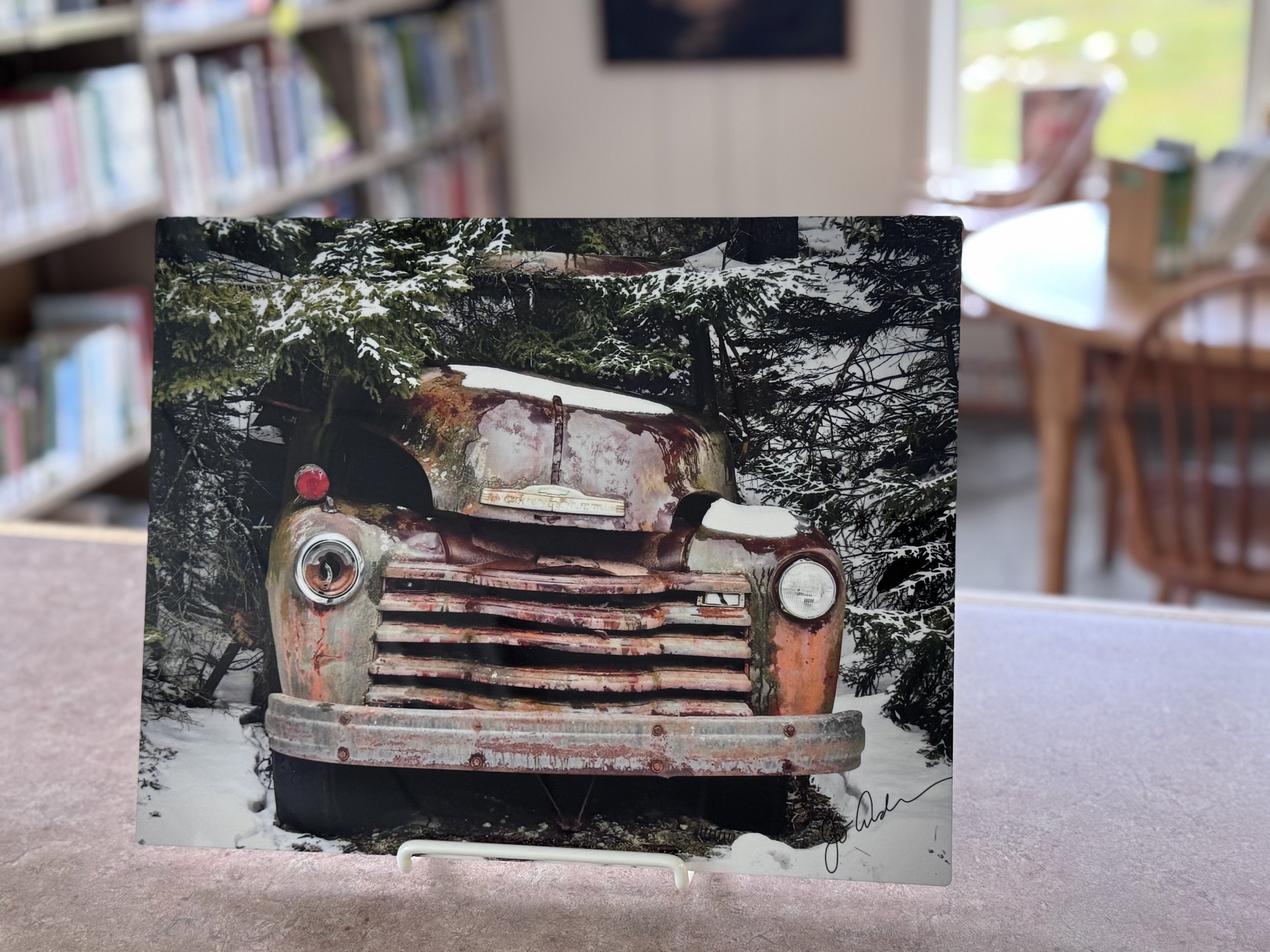 Jo Andrews - Rust 'n Chrome - $125