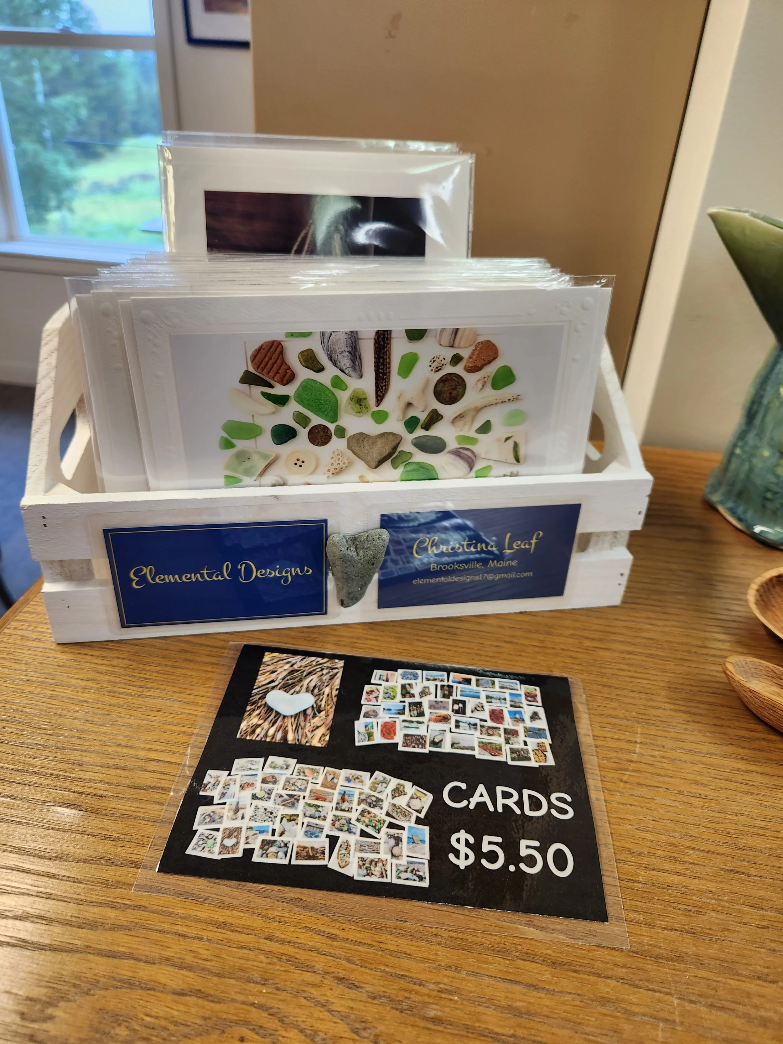 Christina Leaf - Cards - $5.50 each