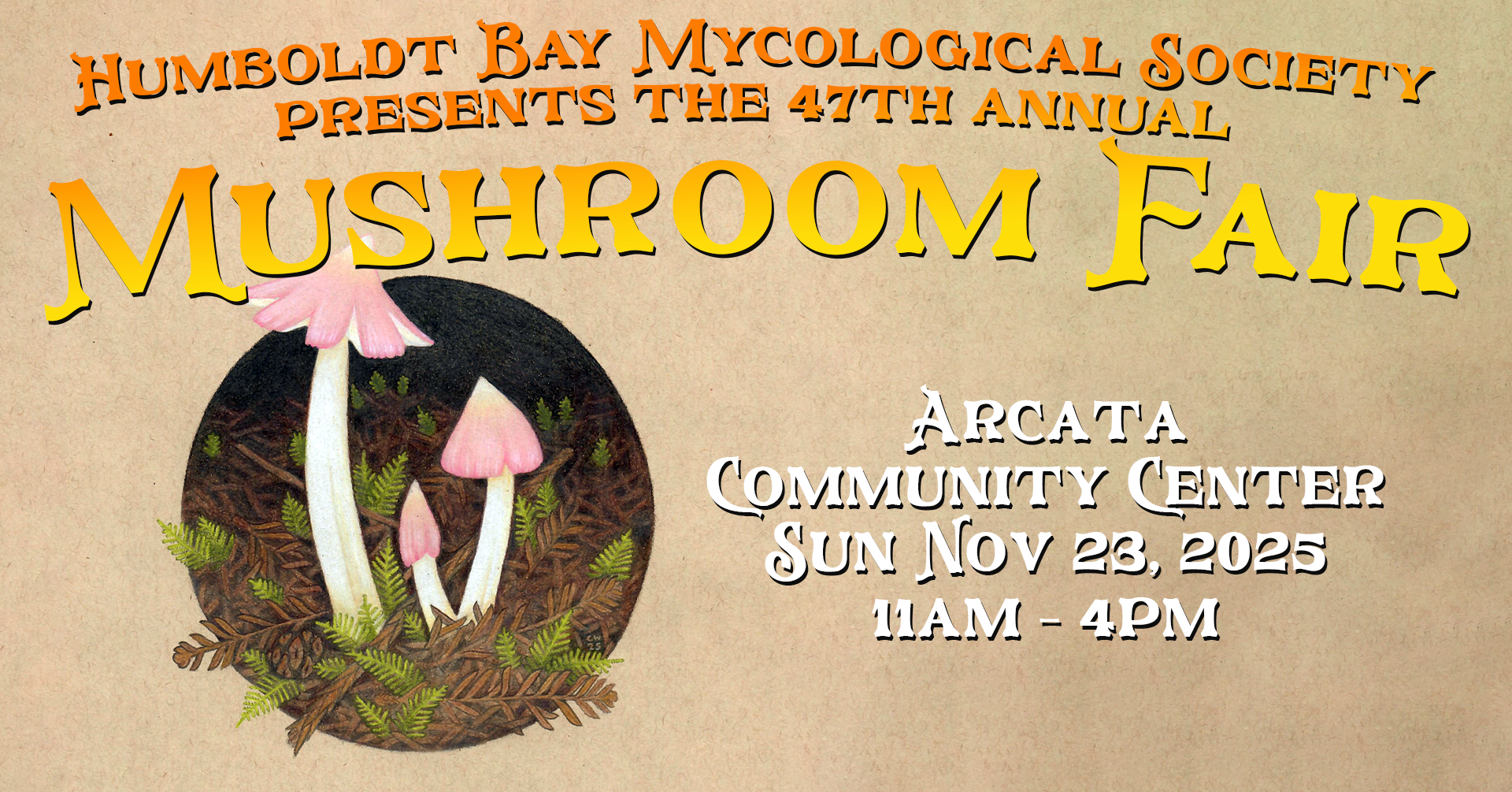 HBMS 47th Annual Mushroom Fair