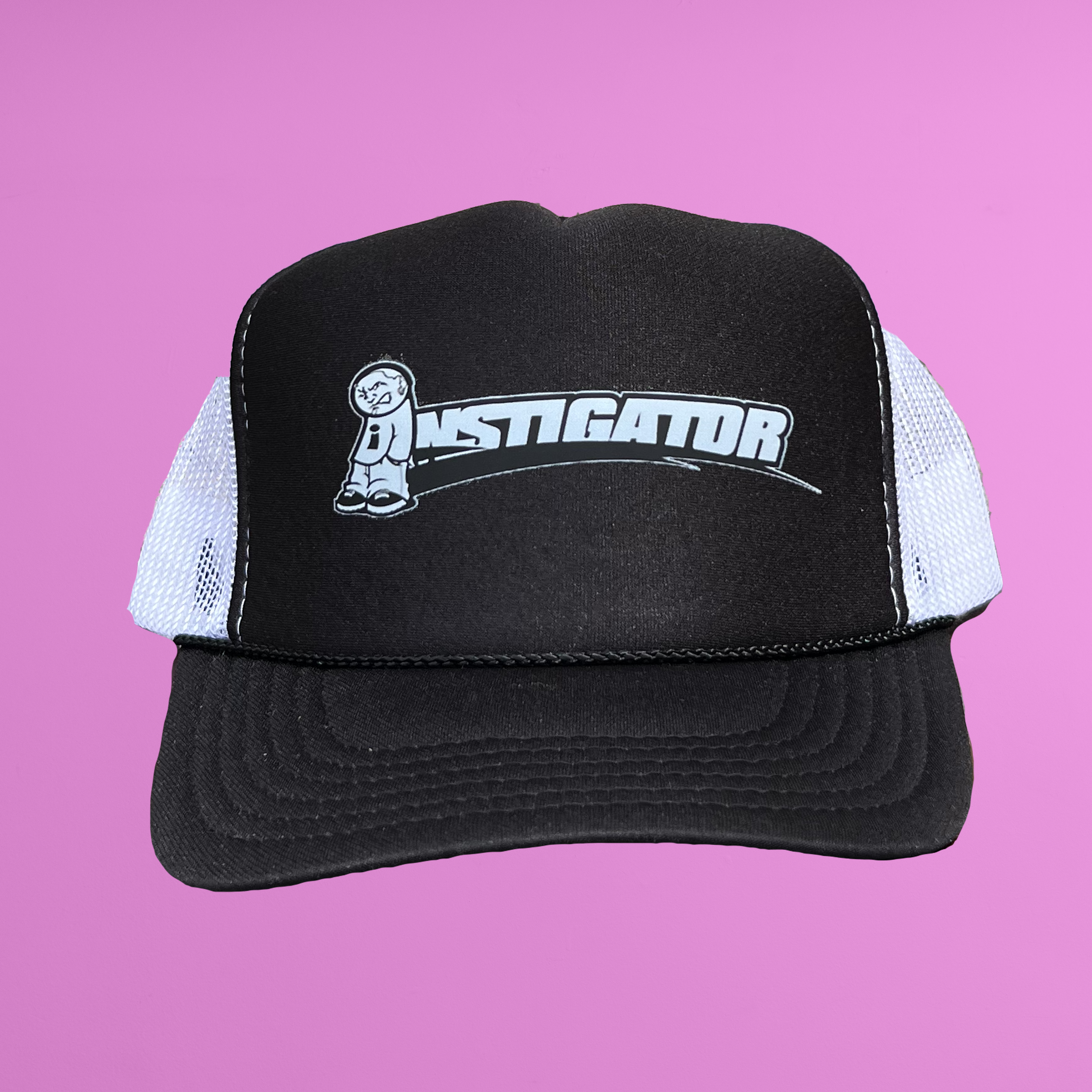 Instigator_Classic Logo_Black Hat_BACKGROUND PINK.png