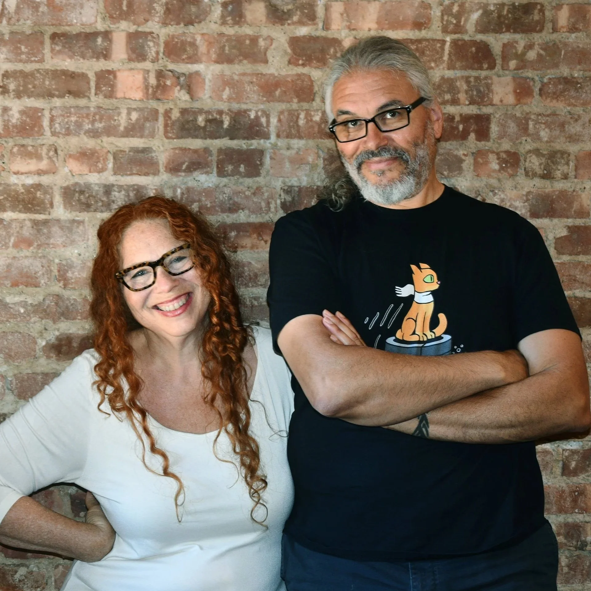 Lisa Burdige and John Hazard
