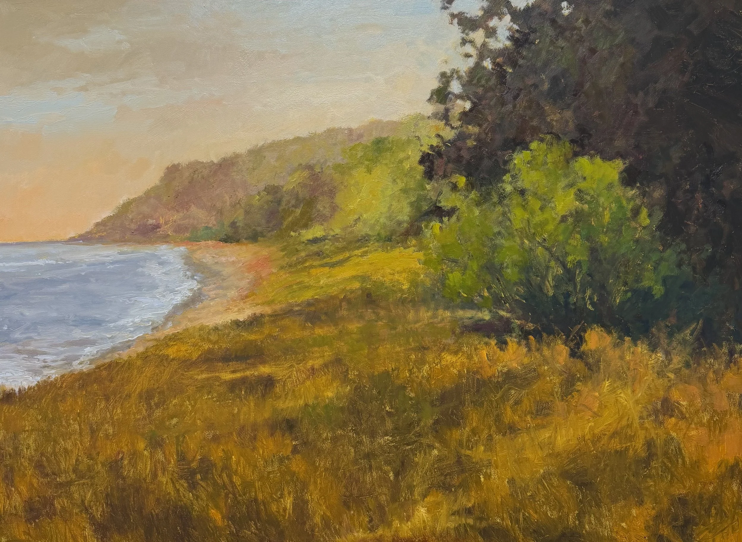Oil on Canvas 36"X48" Headed to the Shore