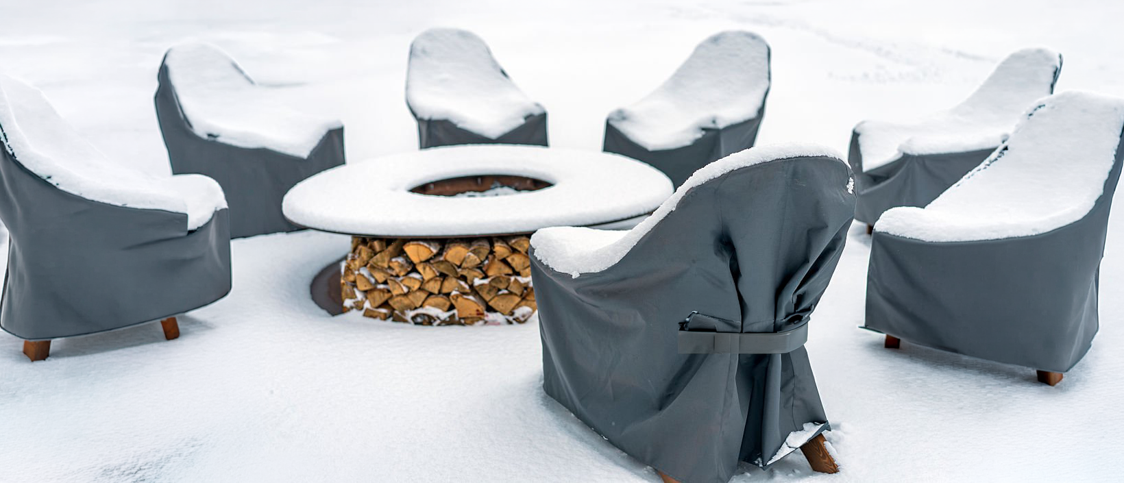 Gartenmöbel richtig einwintern, Ratgeber Stuhl mit Tisch