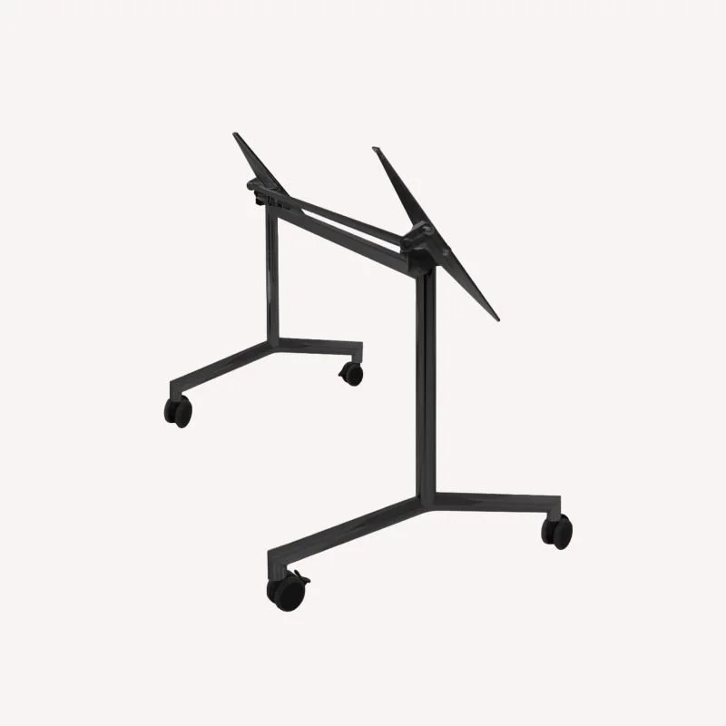 StuhlmitTisch_Tischgestell_Seiten-Klapptisch_mit Rollen_HÜC_Modern_Schwarz.jpg