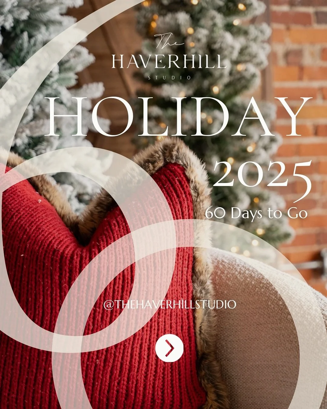 🎄 60 Days to Go &mdash; Holiday 2025 at The Haverhill Studio!

We&rsquo;re officially in the countdown! I&rsquo;m so excited to welcome all the photographers, creatives, and families who have already booked for this season &mdash; and to meet new fa