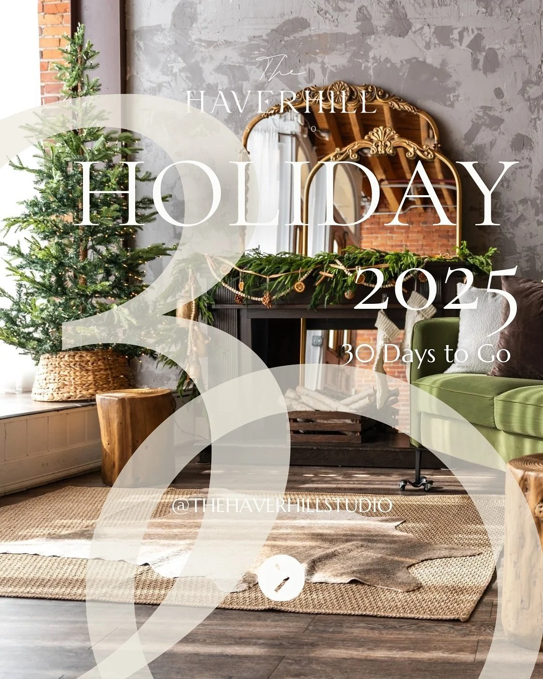 ✨ Holiday Magic is Almost Here! ✨

We&rsquo;re just about 30 days away from kicking off the holiday season at The Haverhill Studio &mdash; and our Traditional + Evergreen installations will be here from October 14 &ndash; December 31! 🎄

📸 What you