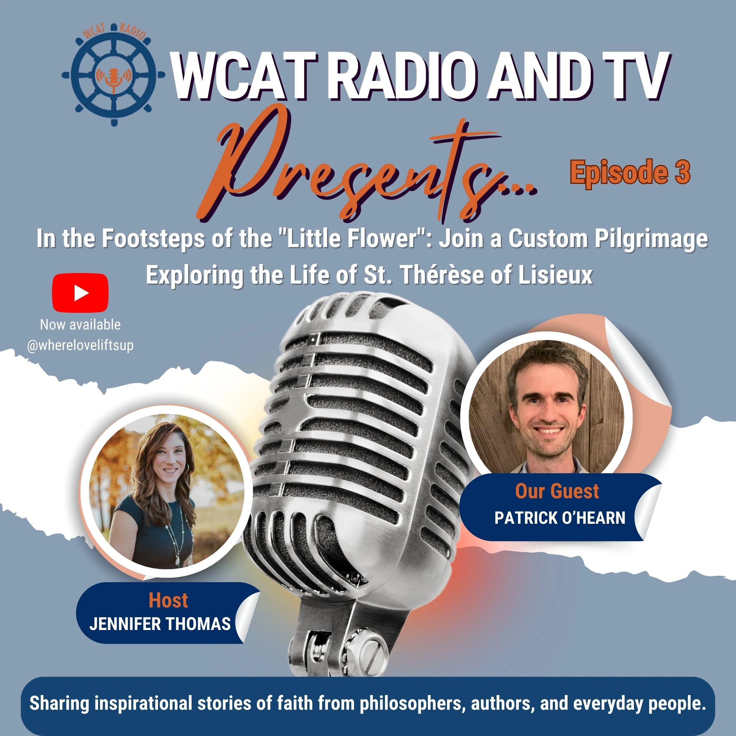 WCAT Radio and TV Presents: Patrick O’Hearn on the Pilgrimage of a Lifetime