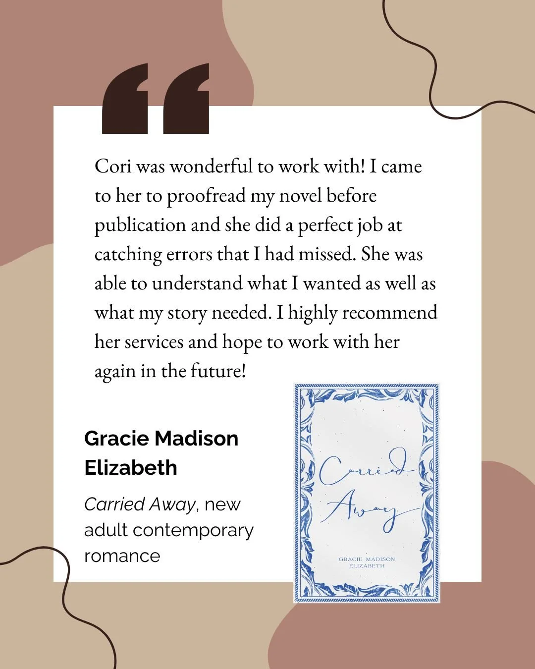 Gracie testimonial