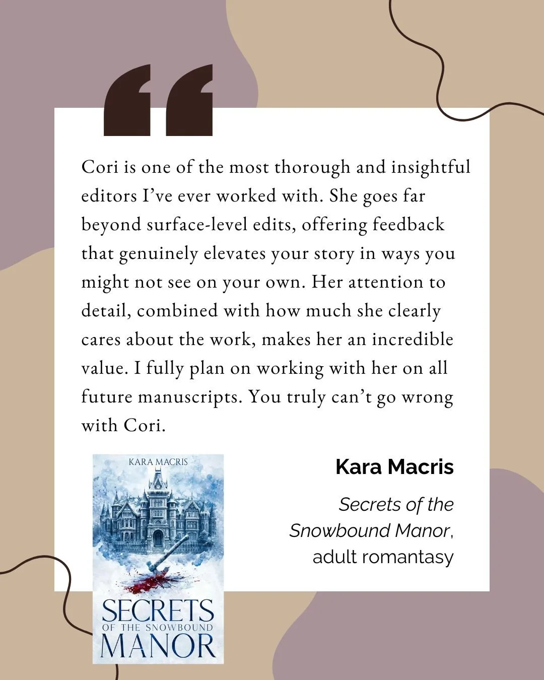Kara testimonial