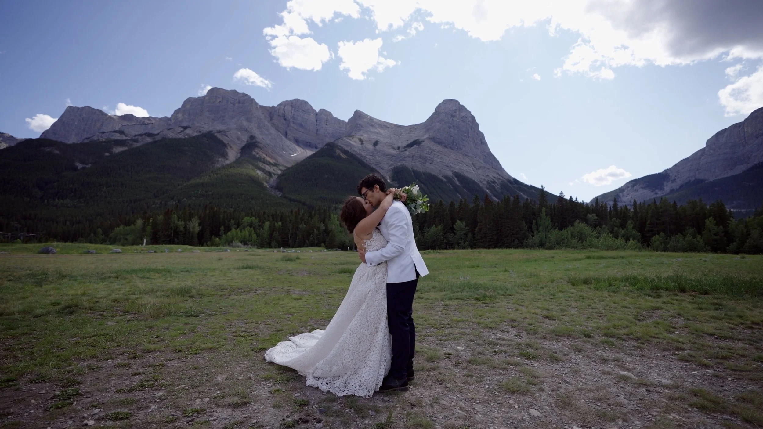 Keeley &amp; Nassir’s Canmore Wedding Film | Cornerstone Theatre Celebration