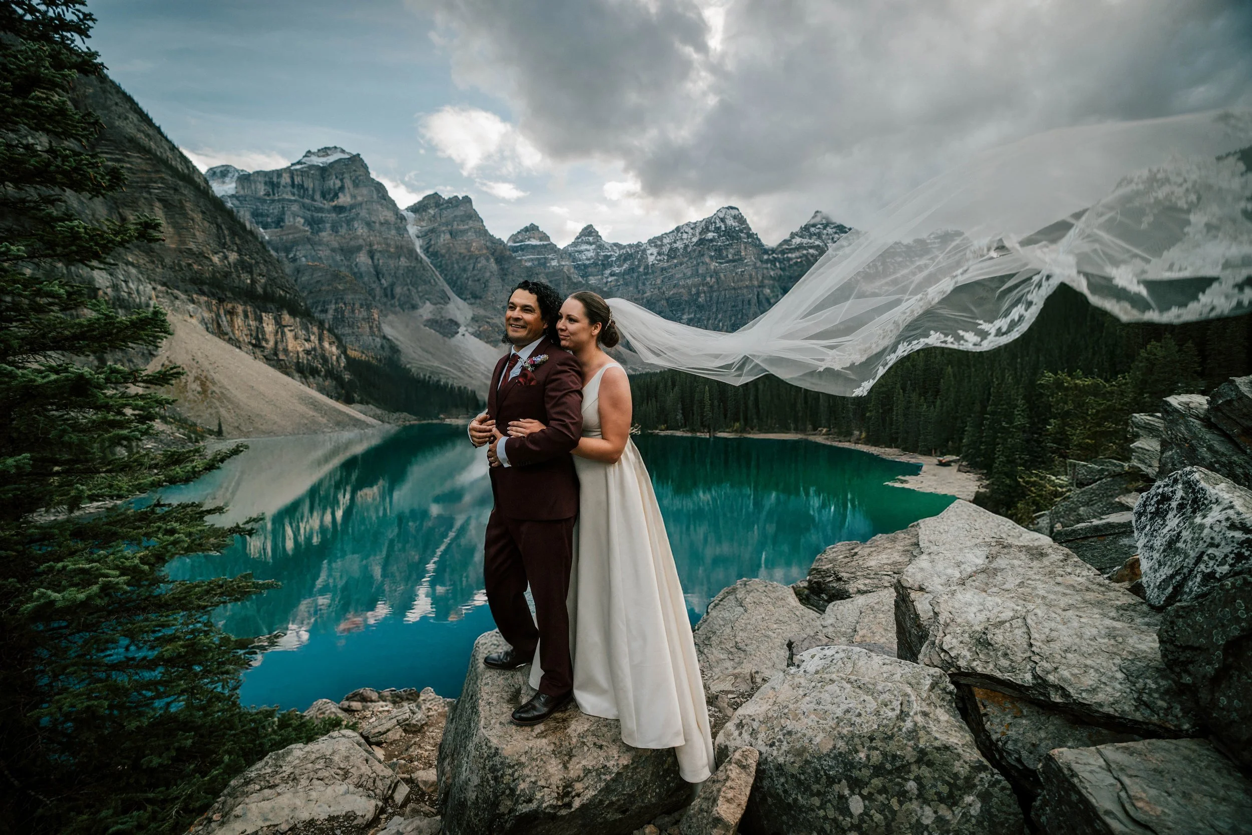Reader Rock Garden Calgary Wedding &amp; Moraine Lake Elopement Film | Alberta Wedding Videographer