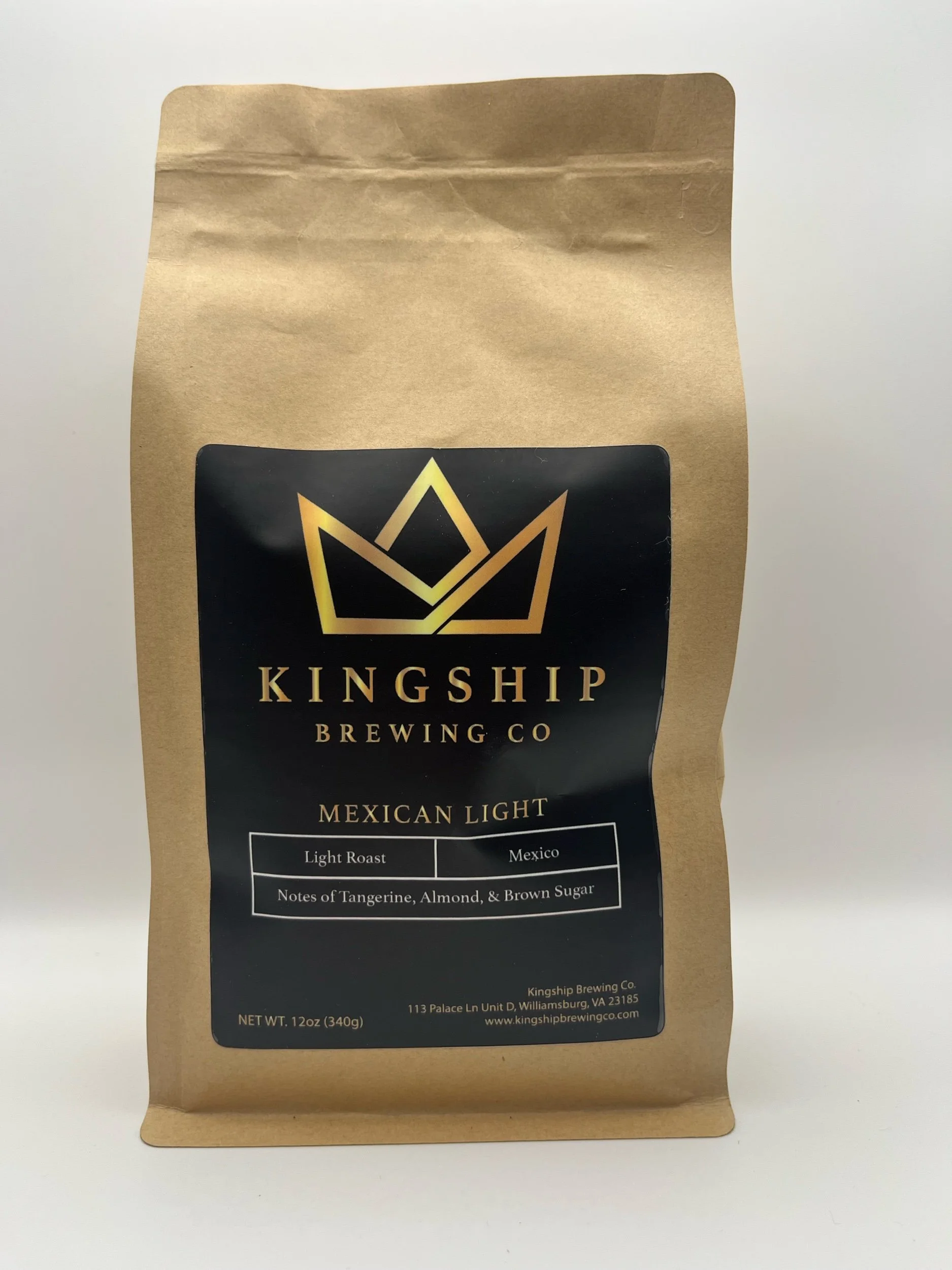 Mexican Light – Single Origin-Whole Beans (12 oz)