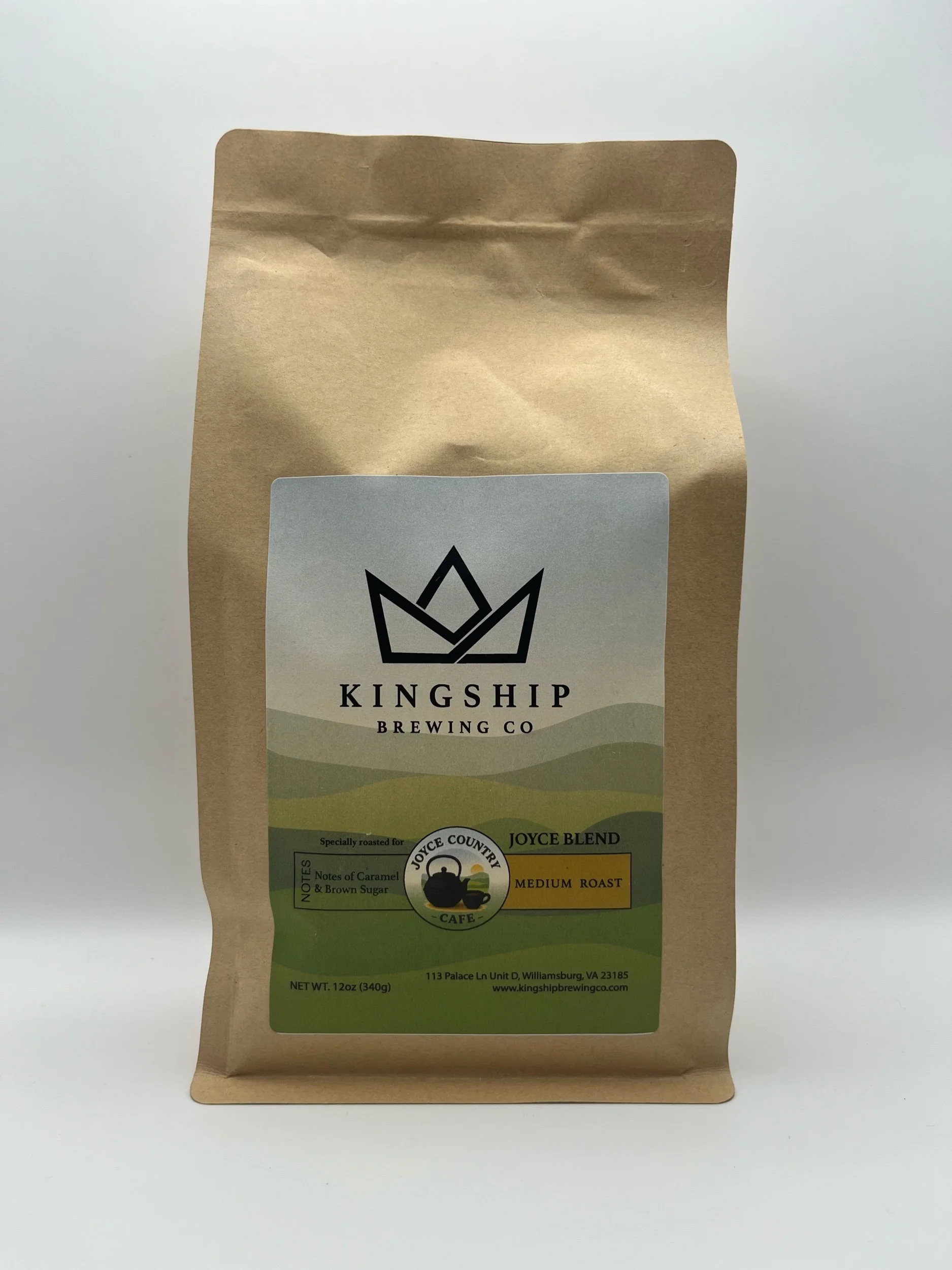 Joyce Blend-Medium Roast-Whole Beans (12 oz)