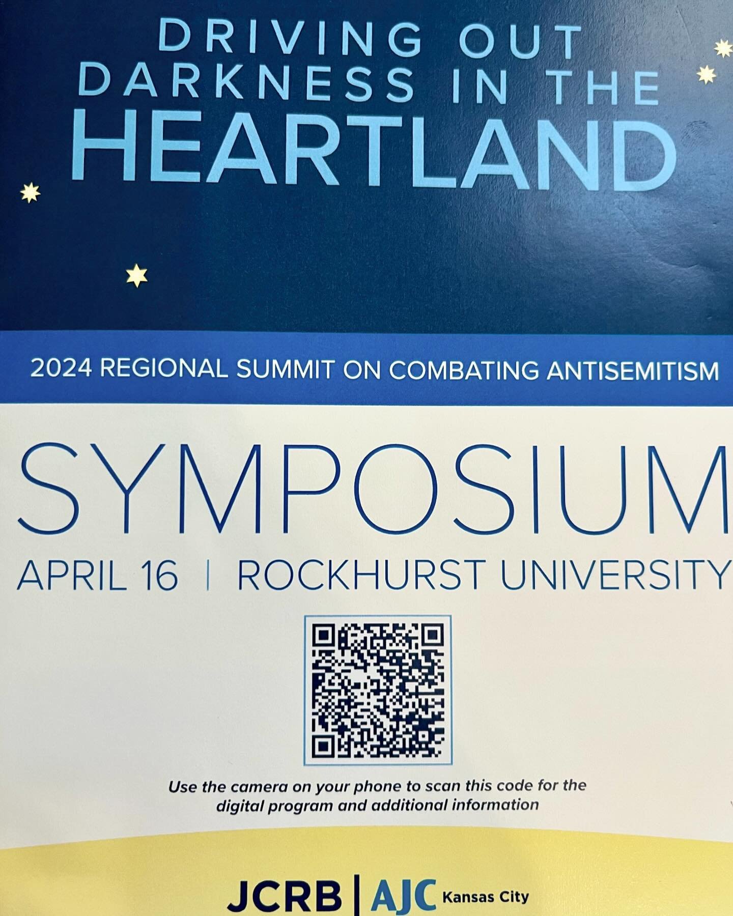 Yesterday, I attended a Regional Summit on Combating Antisemitism, hosted by @jewishjusticekc featuring speakers including the Second Gentleman of the US, KS Senator, Mayor of Charlottesville, VA, Founder of SevenDays, &amp; President of the American