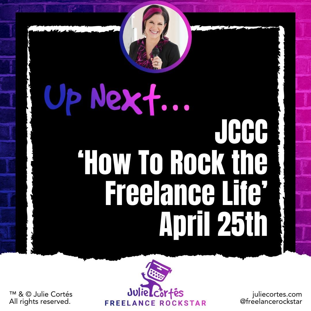 Next week, I'll be heading back to Johnson County Community College to speak to Intro to Graphic Design students.

In this presentation, we'll cover everything from mindset and motivation to pricing and finding work. 

It's always a fun time, and I'm