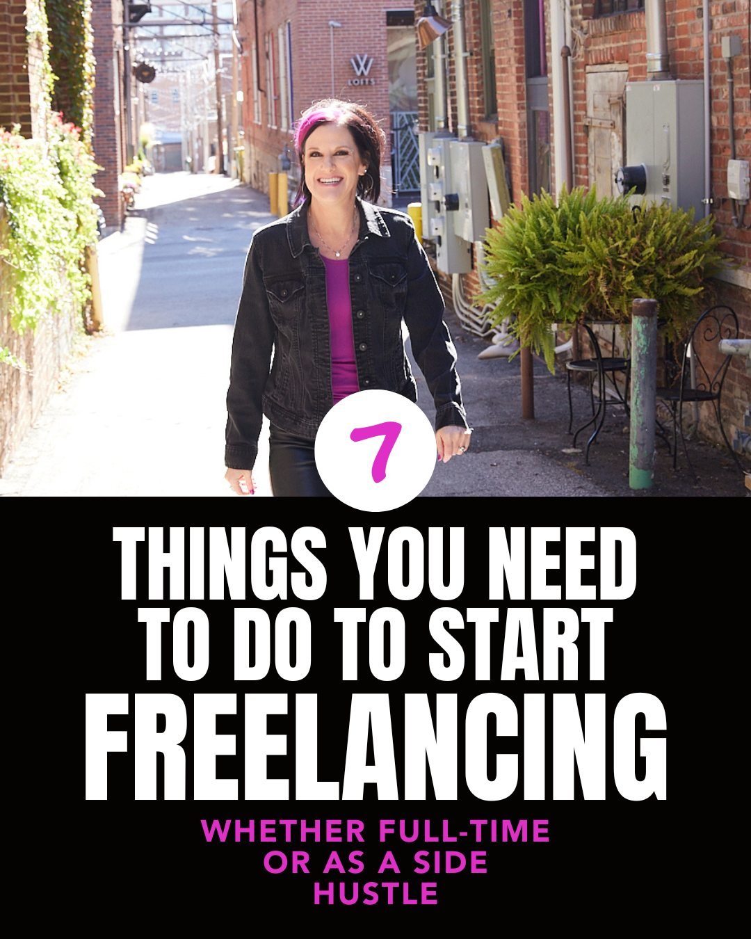 Ready to start freelancing? 

Awesome! You&rsquo;ve come to the right place.

Check out these seven things you need to do right now in order to start freelancing.

Learn about:
⭐️ defining your specialty 
⭐️ identifying your target audience 
⭐️ getti