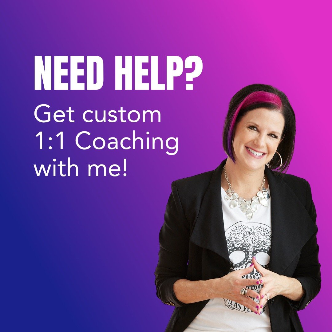 Freelancers: Ready to stop winging it?

Work 1:1 with me and let&rsquo;s get your biz bold, booked, and badass.

✨  Personalized coaching
🧠  Mindset + strategy
📋  Templates, checklists, &amp; action plans
🎉  Built-in hype squad (That&rsquo;s me!)
