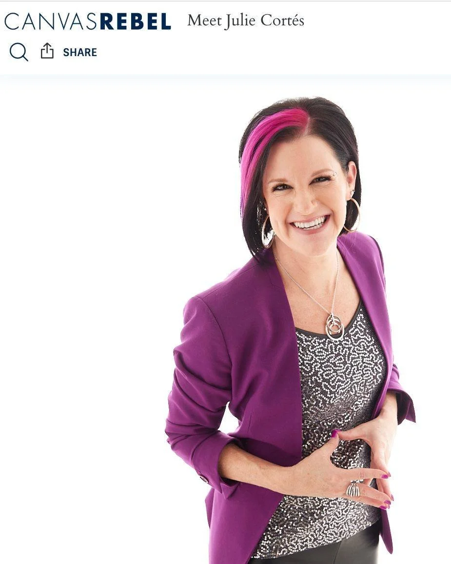 🔥 Thrilled to be featured again in CanvasRebel magazine &mdash; this time for their Story Behind the Idea series!

If you&rsquo;ve ever wondered how a messy pivot, a little courage, and a whole lot of &ldquo;Screw it. Let&rsquo;s do this!&rdquo; tur