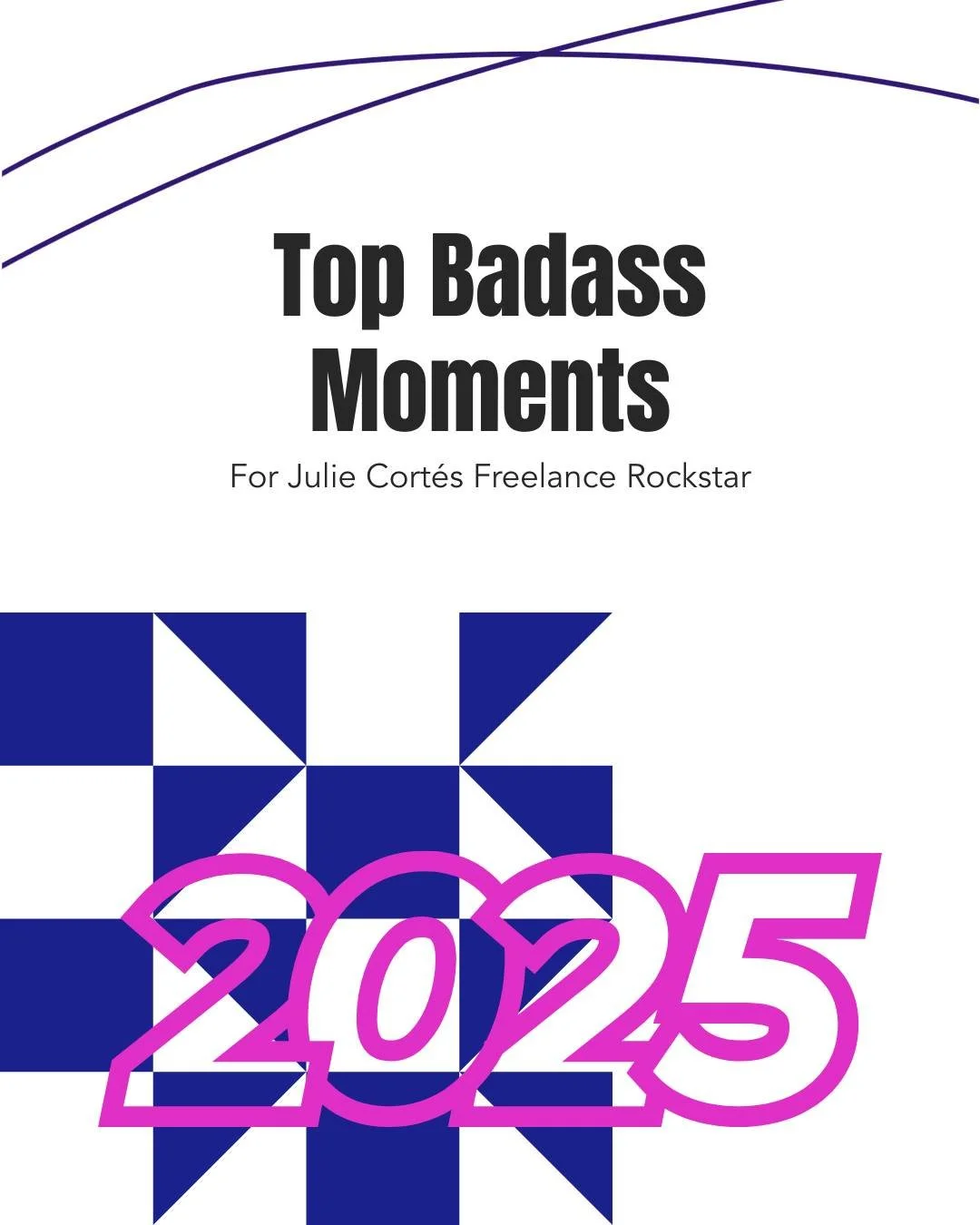 Spotify Wrapped says I showed up bold, brave, and badass this last year ... just how I like it. 🤘

If your business soundtrack didn&rsquo;t include growth, guts, and a little headbanging in 2025, we should probably talk. 😎