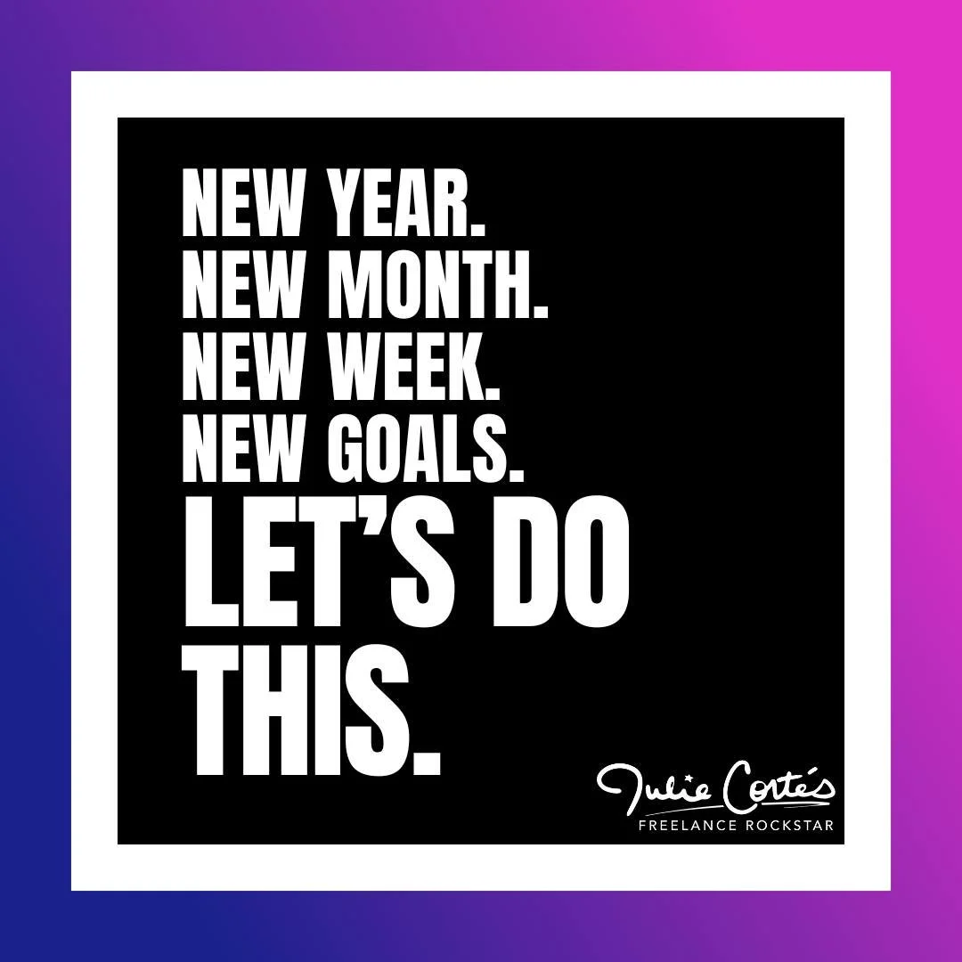 Fresh calendar. Fresh energy. 😎

If you&rsquo;re done undercharging, overthinking, and hiding your brilliance, this is your sign.

This is the moment you raise your standards, sharpen your offers, and start showing up like the pro you already are.

