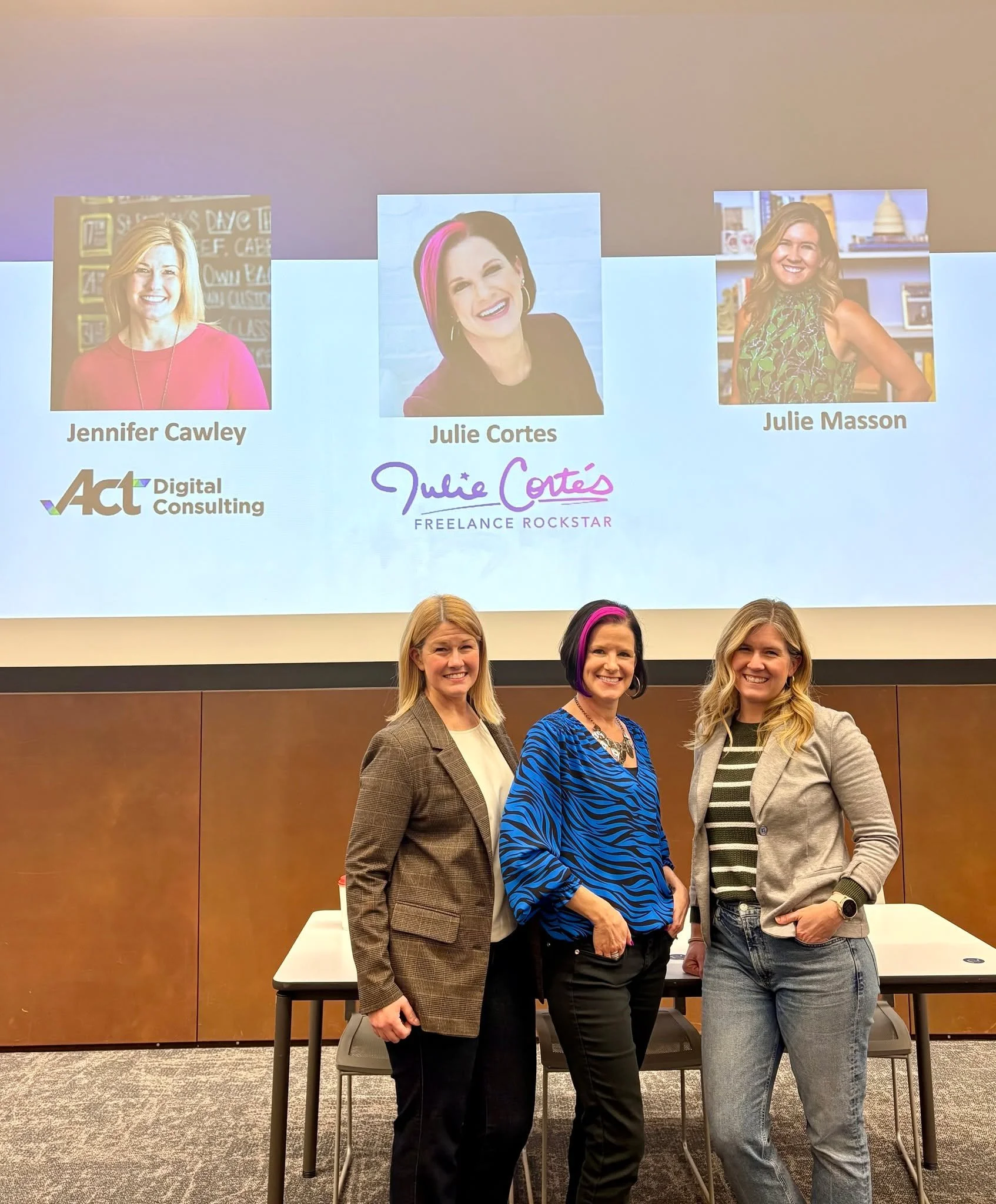 It was so fun going back to my alma mater this week to speak to the Intro to Marketing students in the The University of Kansas' Business school! 

Thanks to fellow rockstars Jennifer Cawley and Julie Masson for making this panel a blast. And big tha