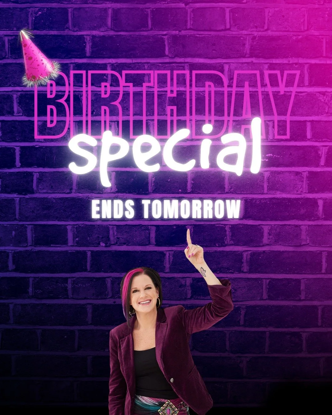 🎂 It&rsquo;s my birthday &hellip; and tomorrow's your last day to grab this special.

If your freelance business has been feeling:

⚡ underpaid
⚡ all over the place
⚡ or like you know you&rsquo;re capable of more

Don&rsquo;t pass this up.

My Birth