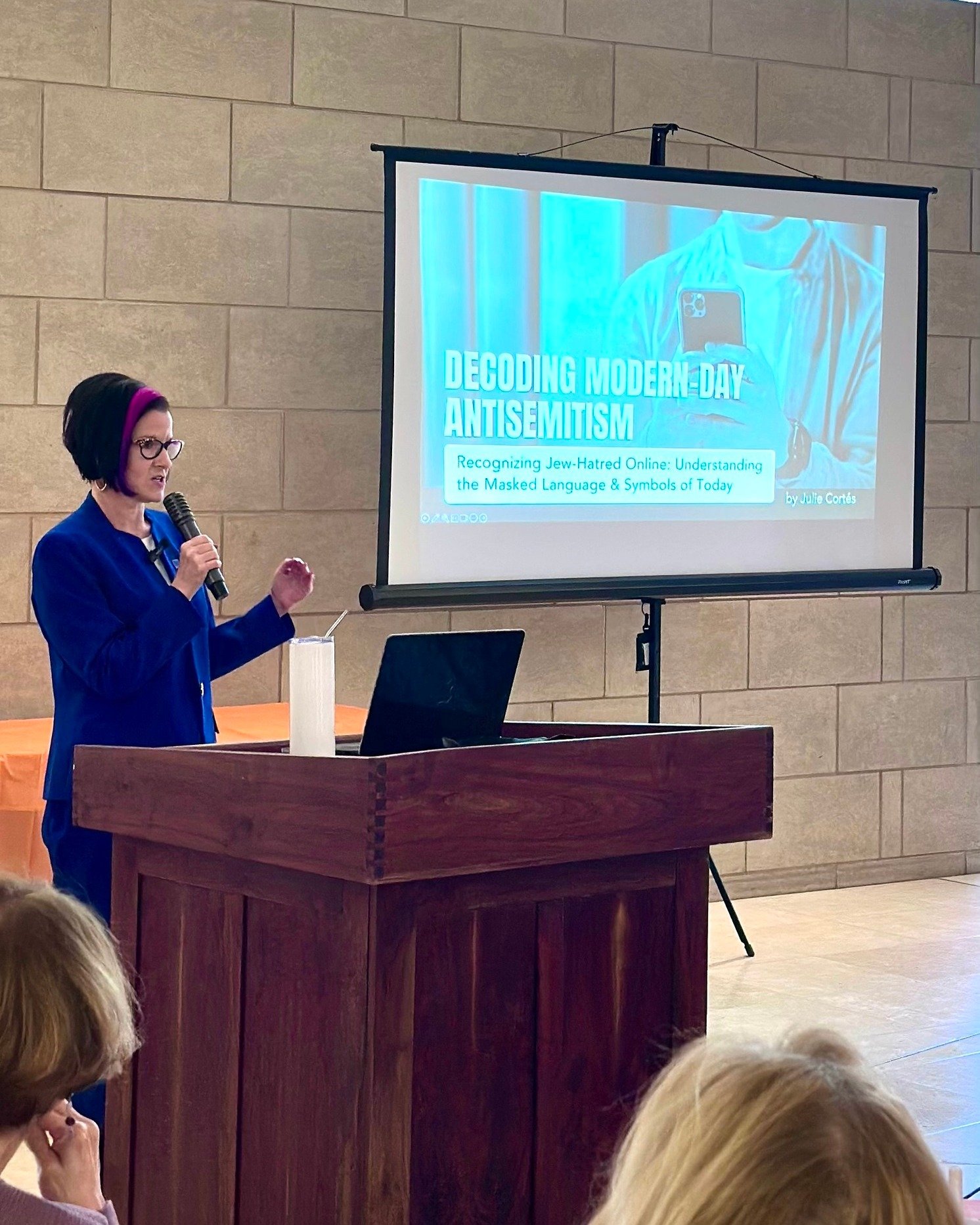 40 women. One room. A whole lot of &ldquo;Wait &hellip; people actually say this stuff?!&rdquo; 🤯

Today&rsquo;s presentation on Decoding Modern-Day Antisemitism for the JULIETs was equal parts eye-opening and jaw-dropping. 

We unpacked the coded l