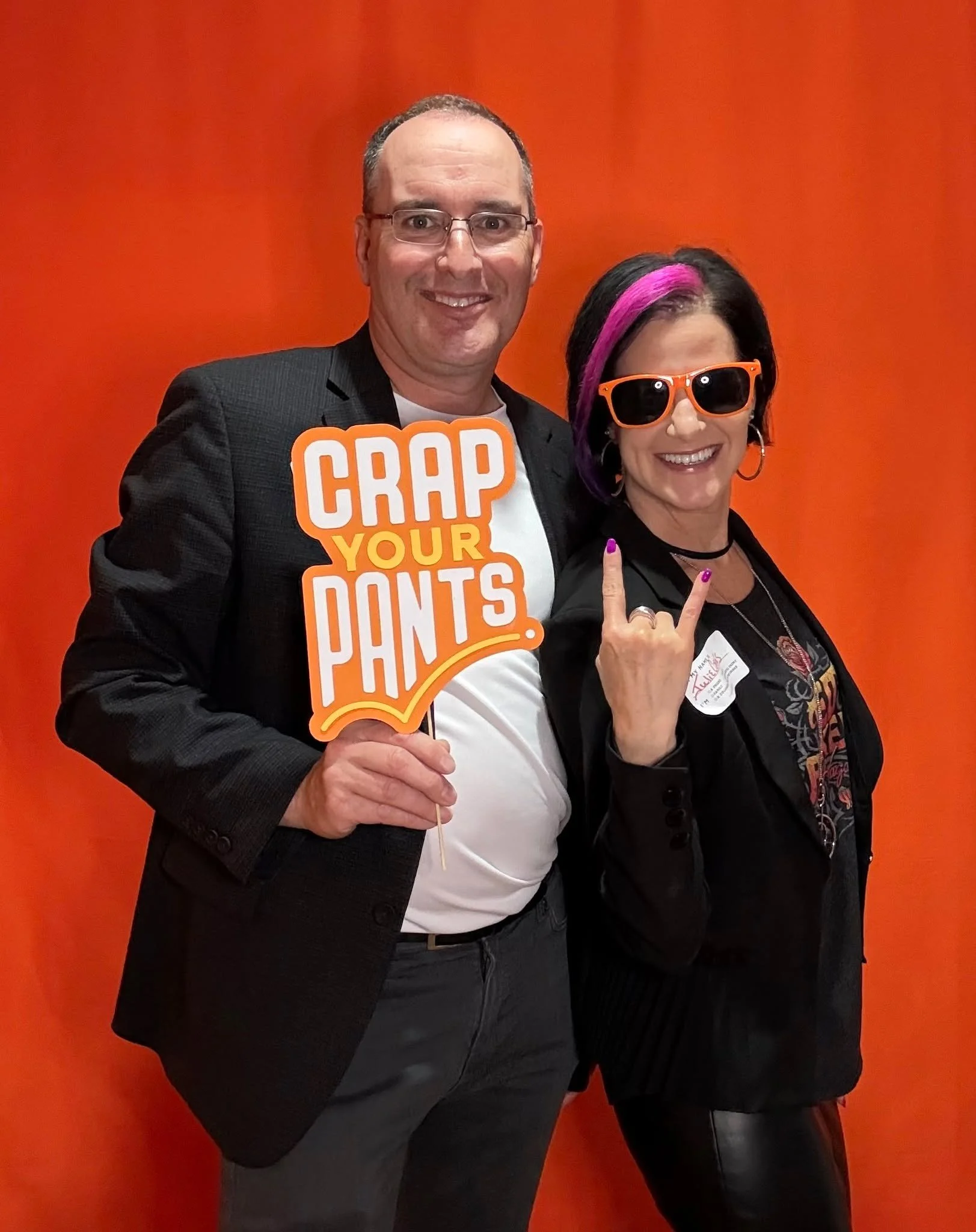 T'was a great time poppin' in to the @leapboldly  20-year anniversary party last week. 

Big kudos to Kevin and the gang! So thrilled to see you still "Crapping Your Pants." 🤣

Looking forward to what this next chapter brings you. 

Keep b