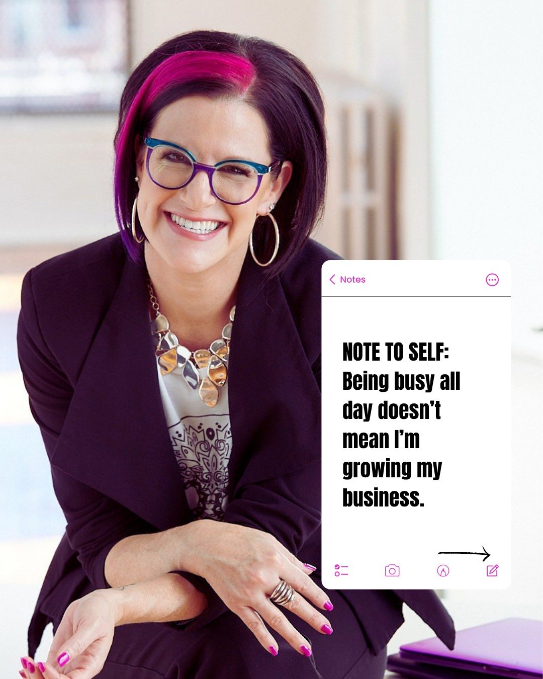 You know that moment&hellip;

When you&rsquo;ve been &ldquo;working&rdquo; all day &hellip; and somehow managed to do everything except move your business forward? 😅

Yeah, that.

Most freelancers / solopreneurs aren&rsquo;t stuck because they&rsquo