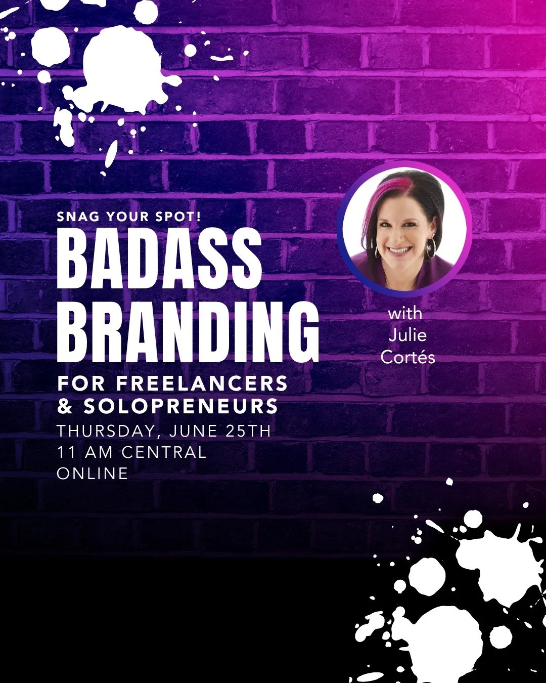 Your talent isn&rsquo;t the problem. However, your branding very well may be. 👀

Harsh? Maybe. True? Absolutely.

Because here&rsquo;s what happens to way too many freelancers and solopreneurs:

⚡ You&rsquo;re great at what you do
⚡ You care deeply 