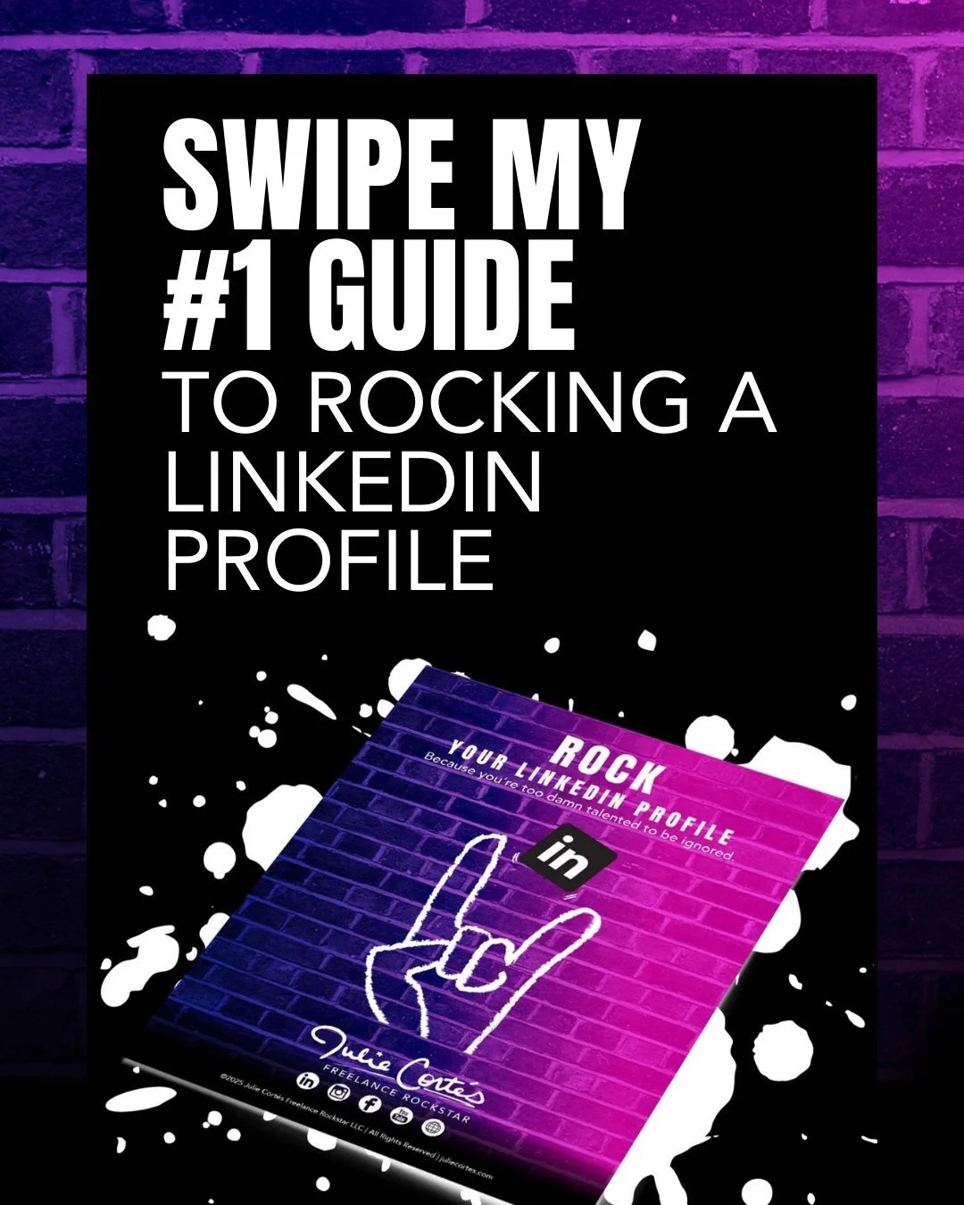 Your LinkedIn profile shouldn&rsquo;t be a r&eacute;sum&eacute; collecting digital dust.

If it&rsquo;s bland, buried, or beige, dream clients may scroll right past&mdash;even when your skills are absolute fire. 🔥

That&rsquo;s why I created the fre