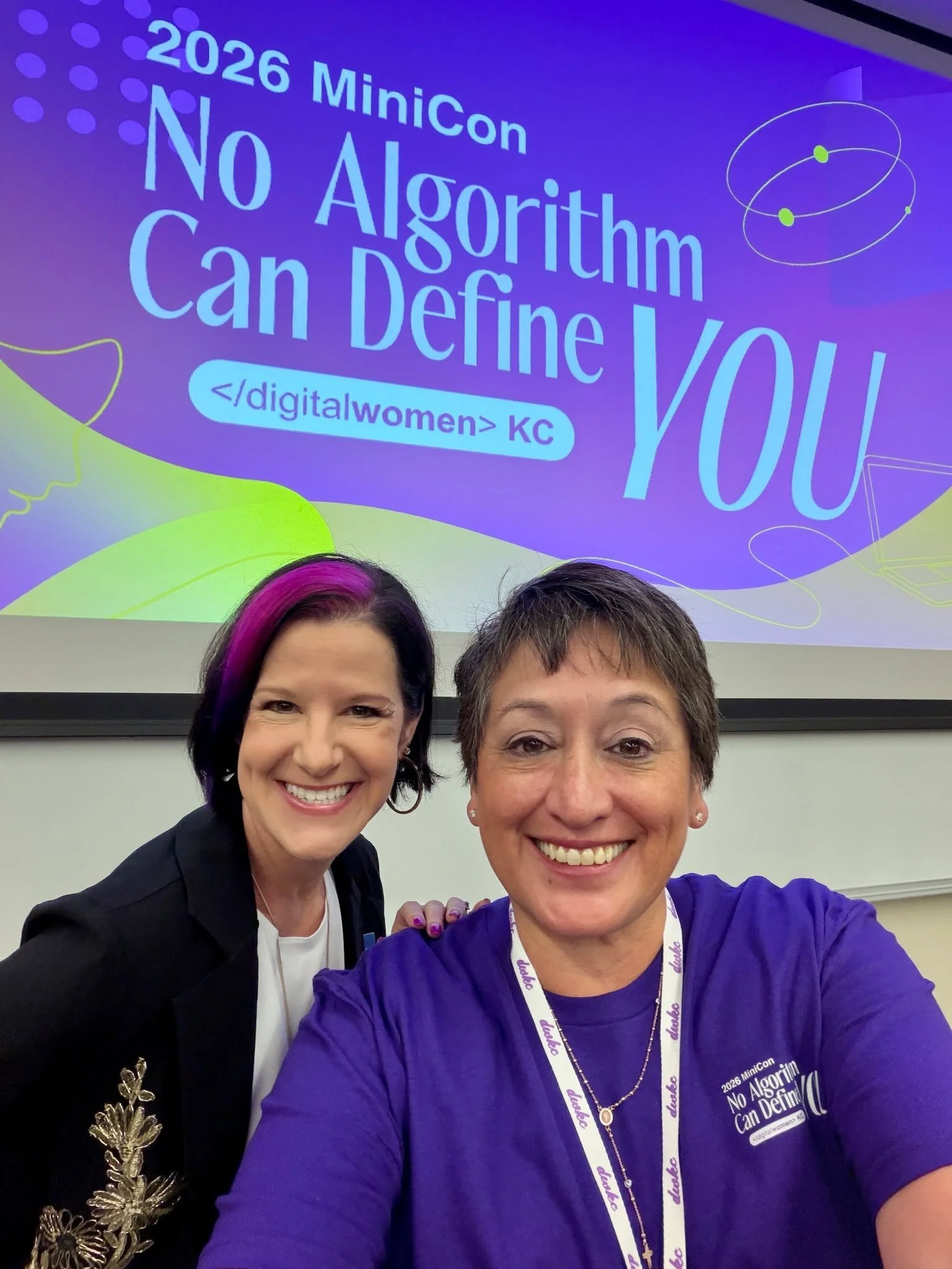 Yesterday, I had the absolute pleasure of speaking at @digitalwomenkansascity's MiniCon at the KU Edwards Campus ... and I&rsquo;m still smiling about it. 😁 

I was especially honored to be chosen for this conference because&mdash;if I&rsquo;m being
