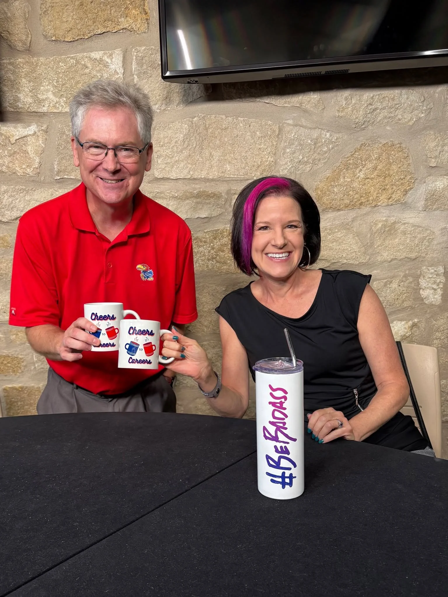 So fun going back to my alma mater yesterday to be interviewed for the Cheers to Careers podcast. ❤️💙💛

Walking down the renovated halls of Stauffer-Flint at the University of Kansas sure brought back some memories! 

Big thanks to Career Outreach 