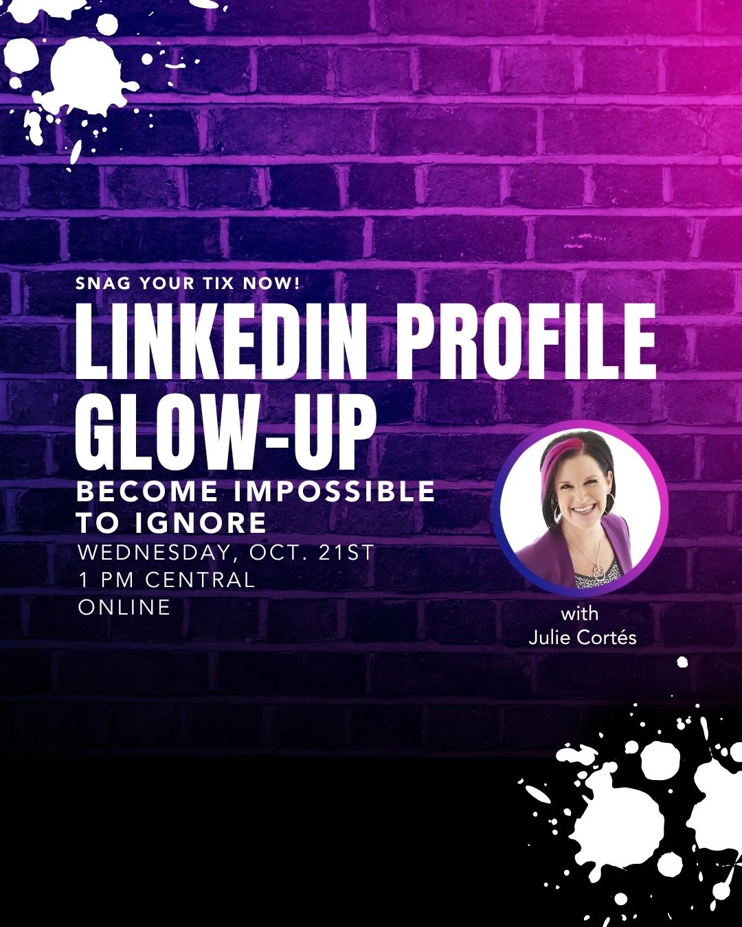 Be Honest: When was the last time you updated your LinkedIn profile? 👀

Let's face it. Your LI profile is often the very first place a potential client will go to learn about you. 

If your profile feels outdated, bland, and forgotten, then it's tim
